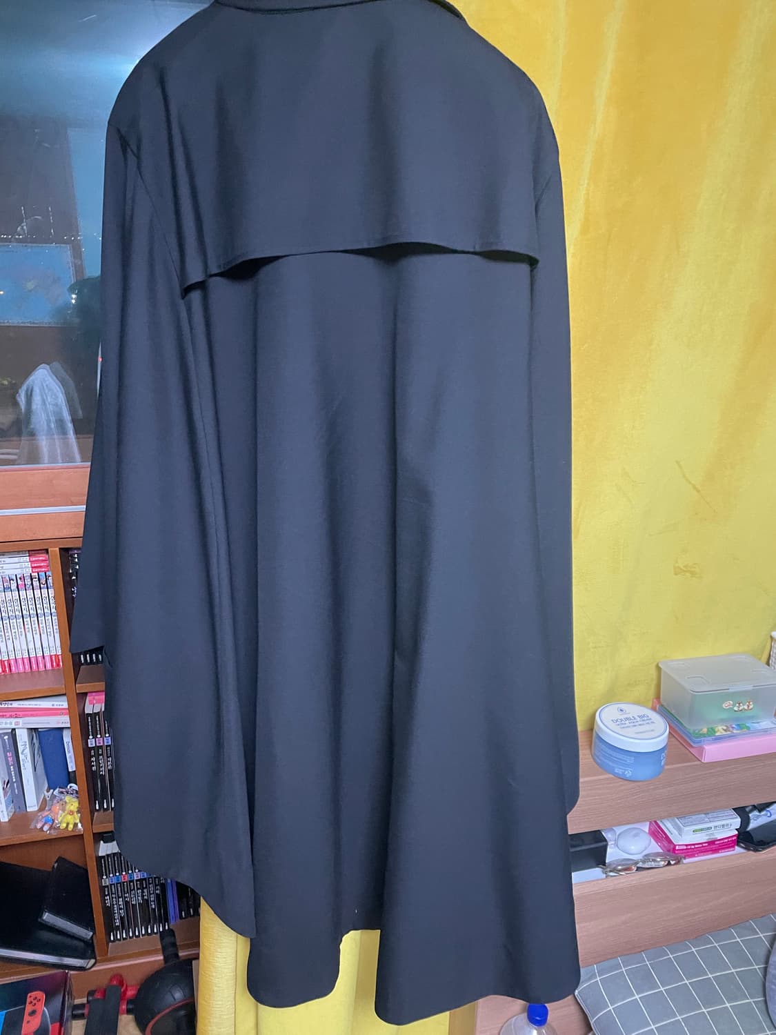 요지 야마모토 개버딘 점보 케이프 클로크 상품이미지5