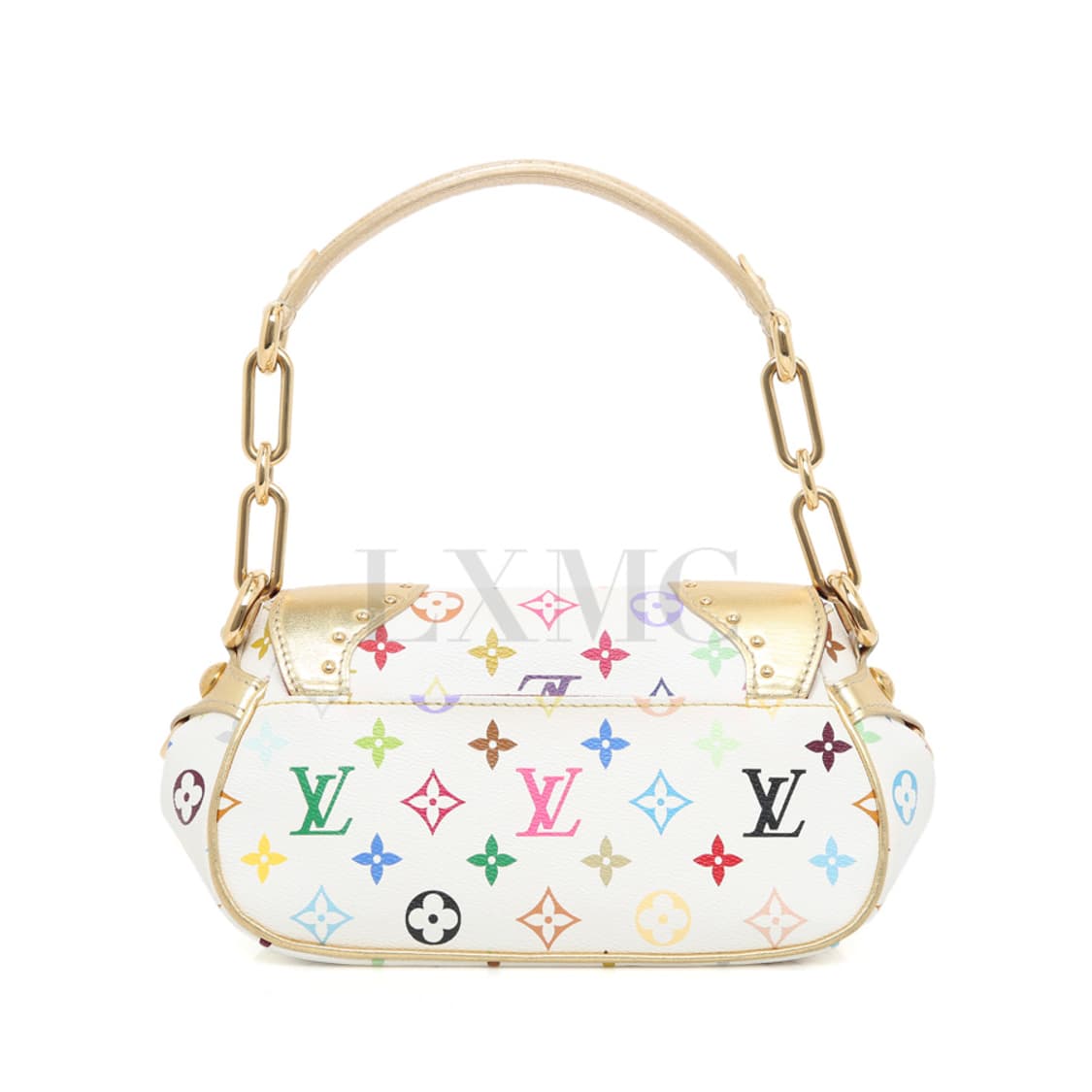 루이비통 멀티화이트 마를린 오르 골드 체인 숄더 M40206 상품이미지4