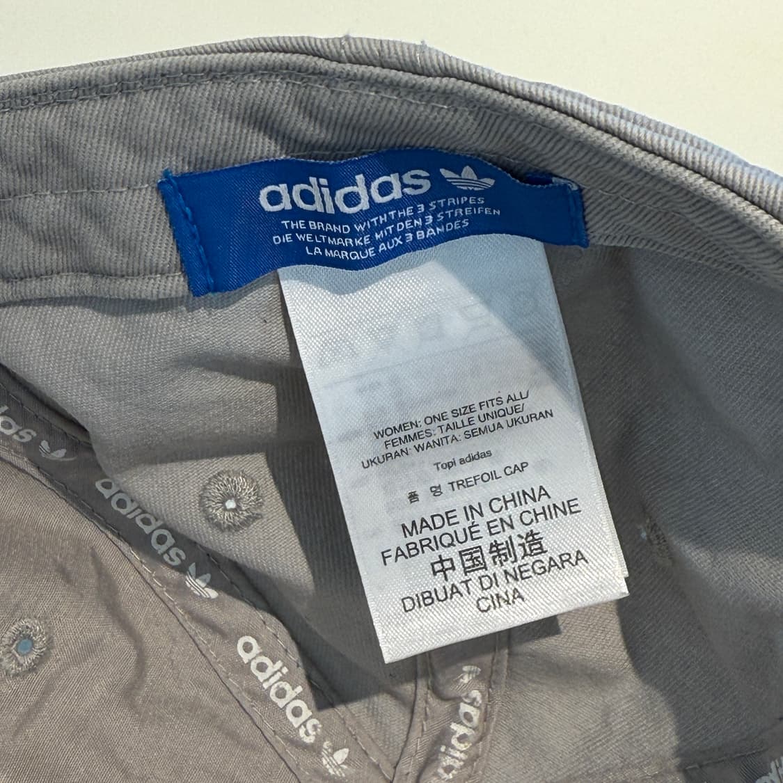 아디다스 파이어버드 볼캡 OS 그레이 상품이미지6