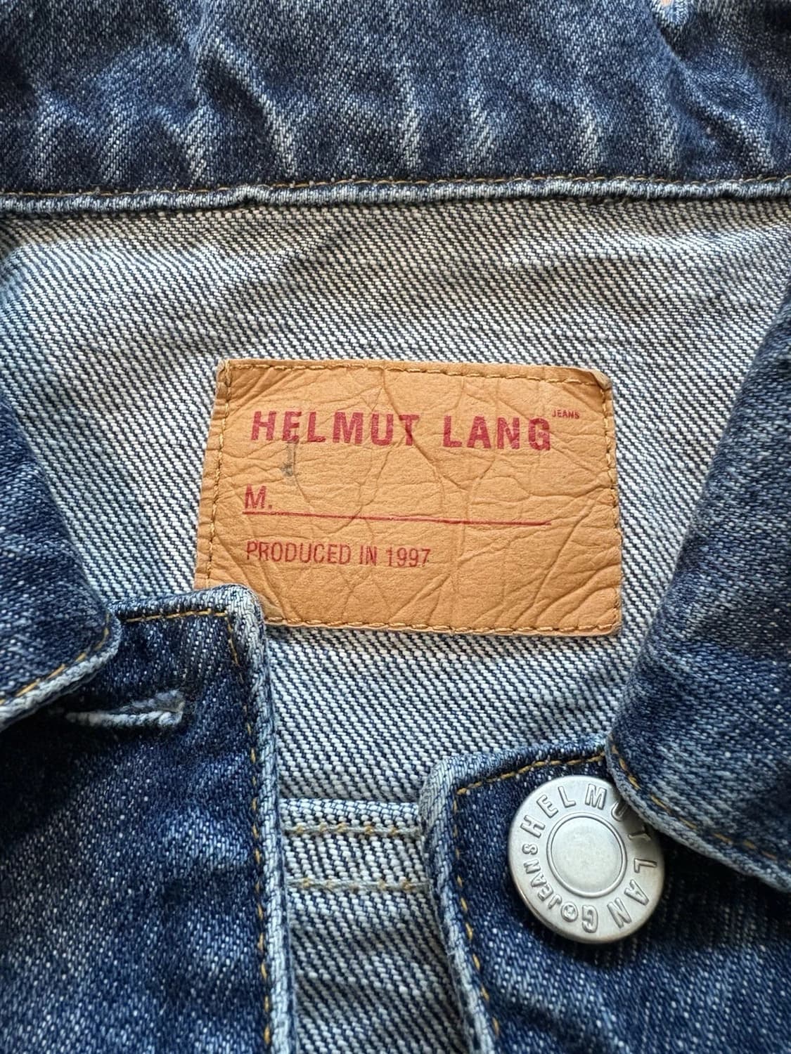 헬무트 랭 클래식 데님 자켓 상품이미지2