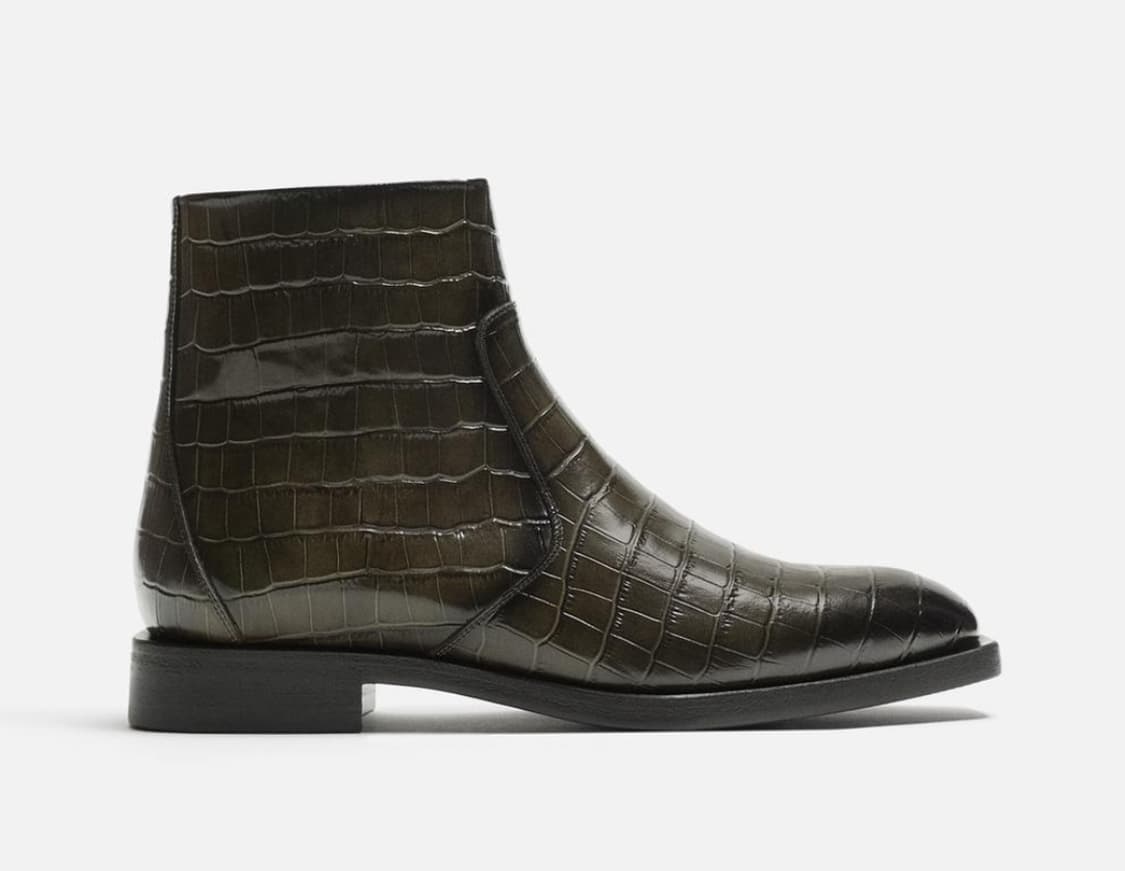 새상품 자라 컬렉션 파티나 가죽 부츠(290) 상품이미지1