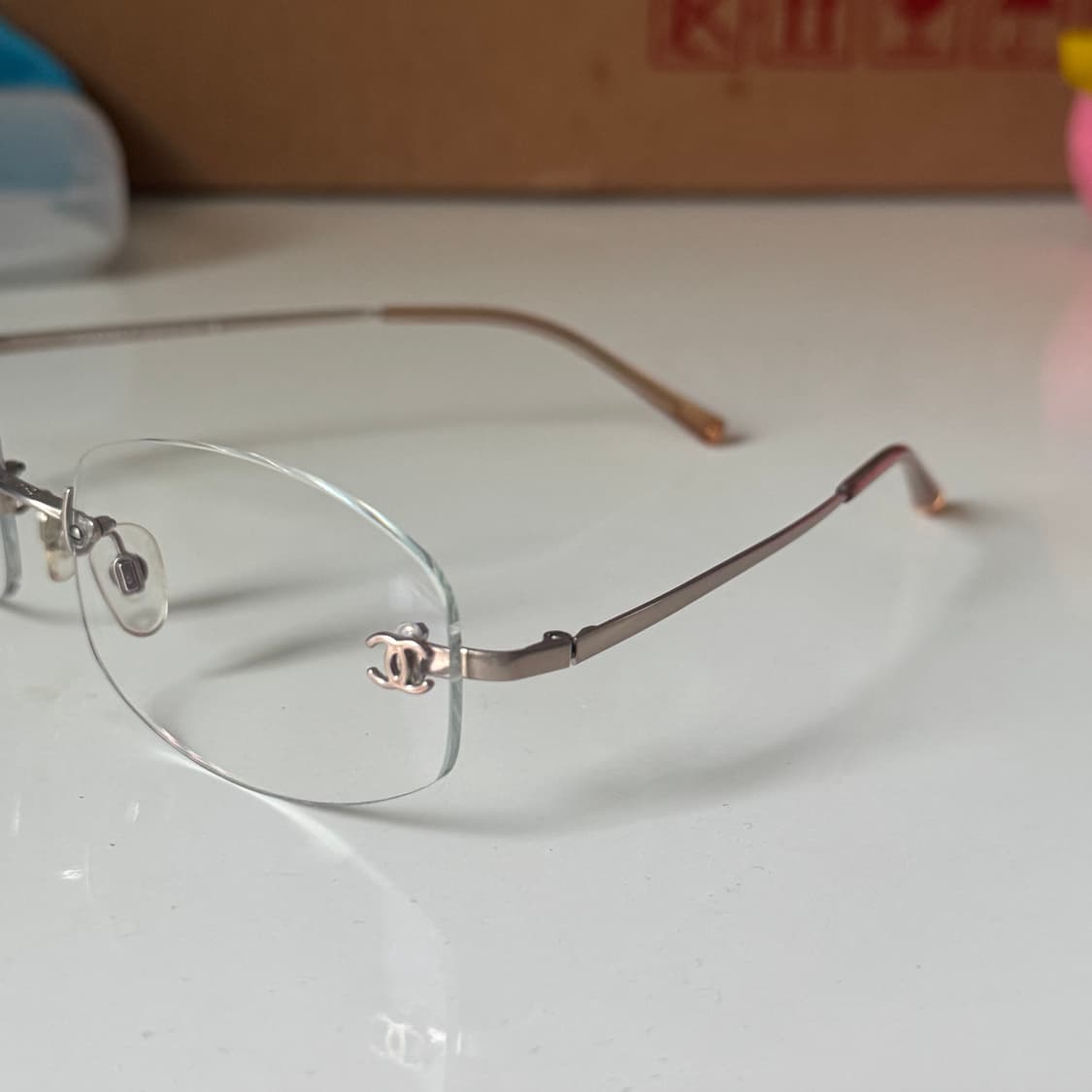 샤넬 무테 안경 상품이미지3