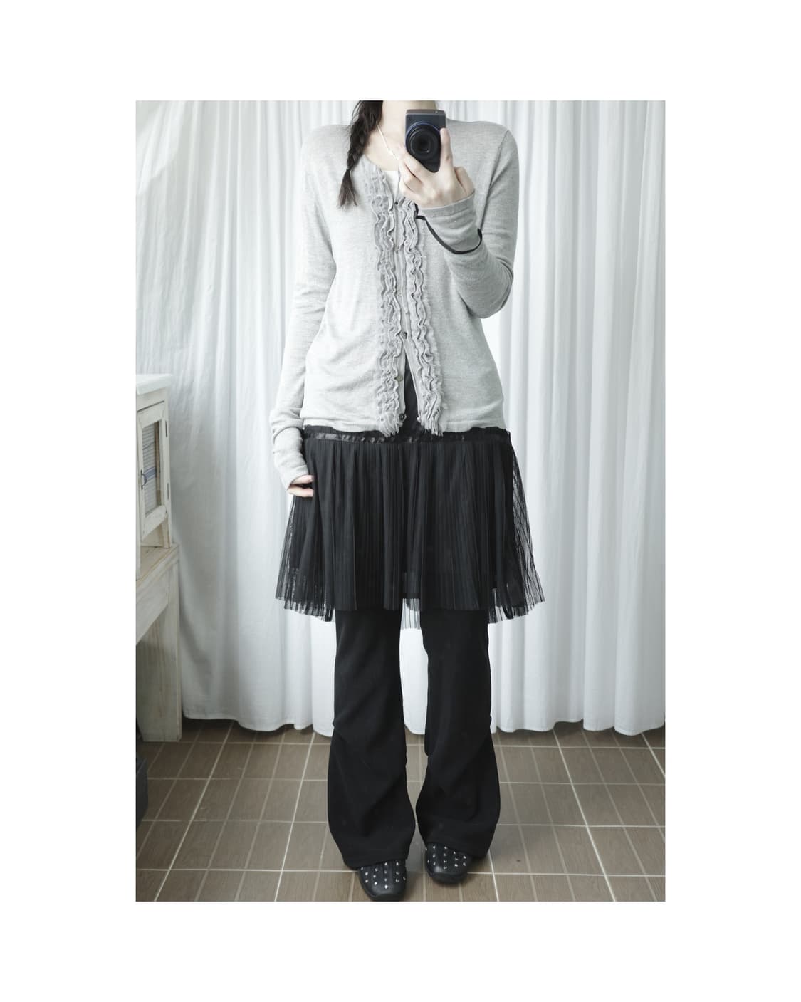 maitresse pleats sha skirt 상품이미지3