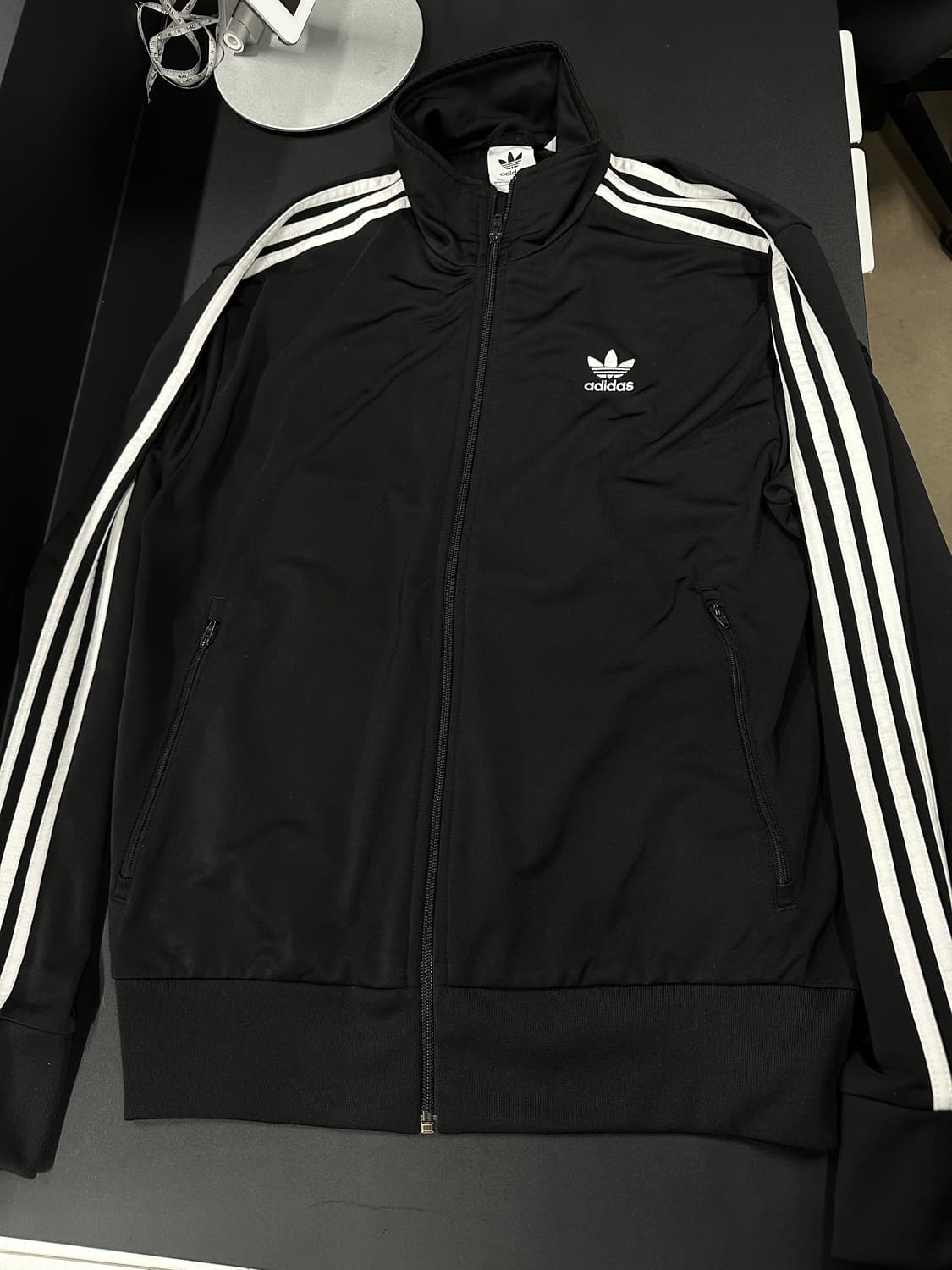 아디다스 삼선 블랙 져지 집업 상품이미지6