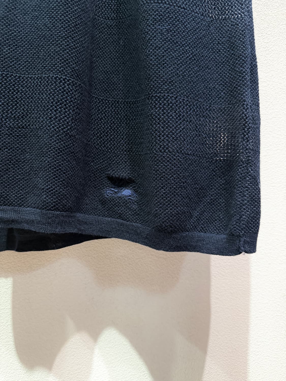 Burberry Navy Sleeveless Tunic Mini 상품이미지5
