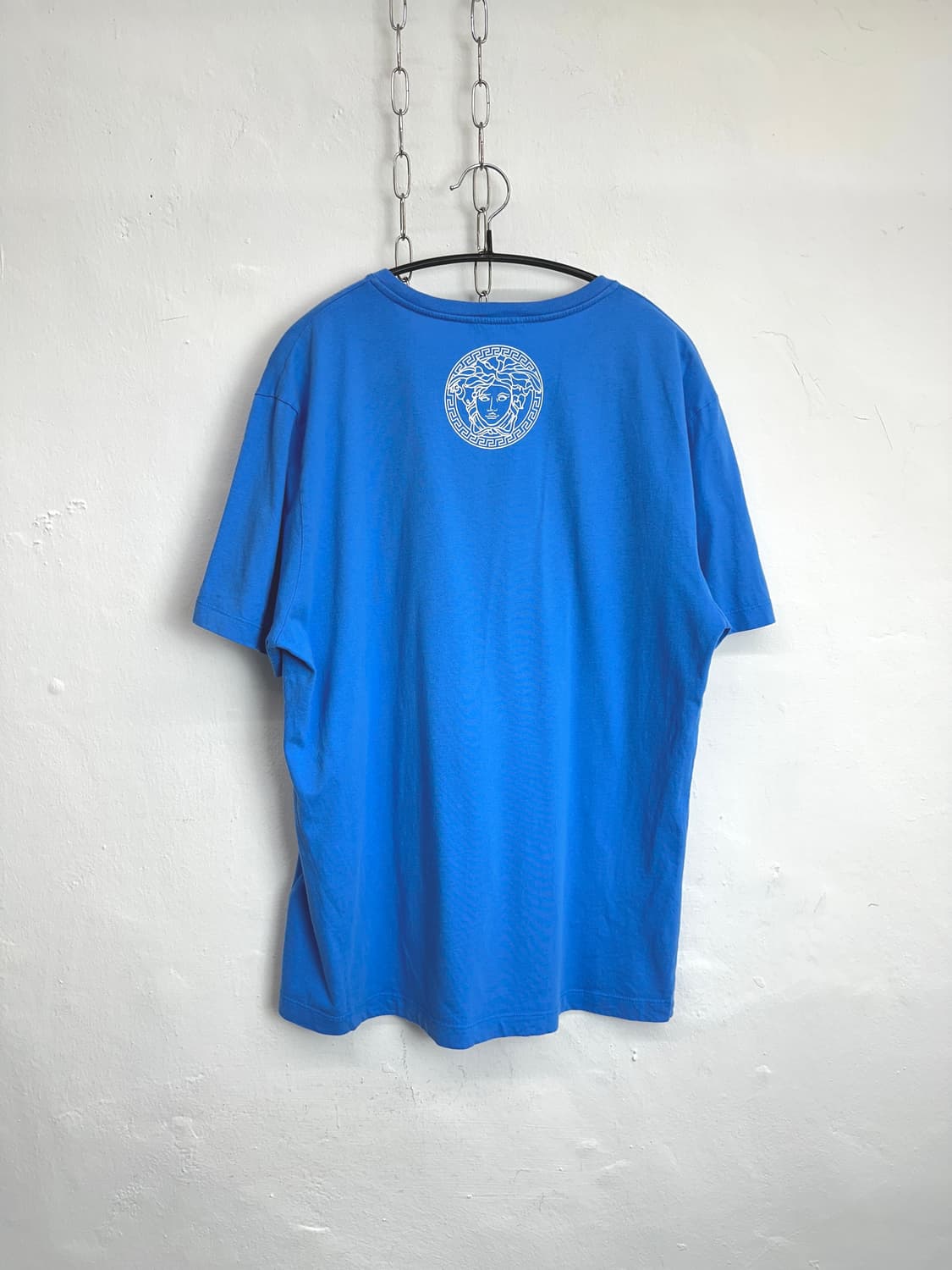 Versace Medusa Logo Blue T-Shirt 상품이미지4