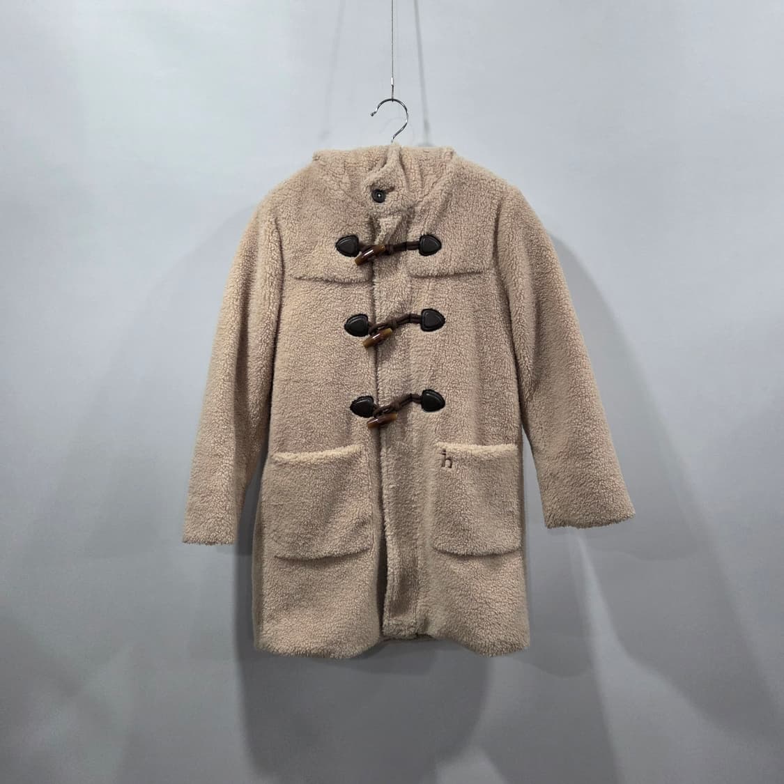 헤지스 키즈 양털 플리스 더플코트 130(9Y) 상품이미지1