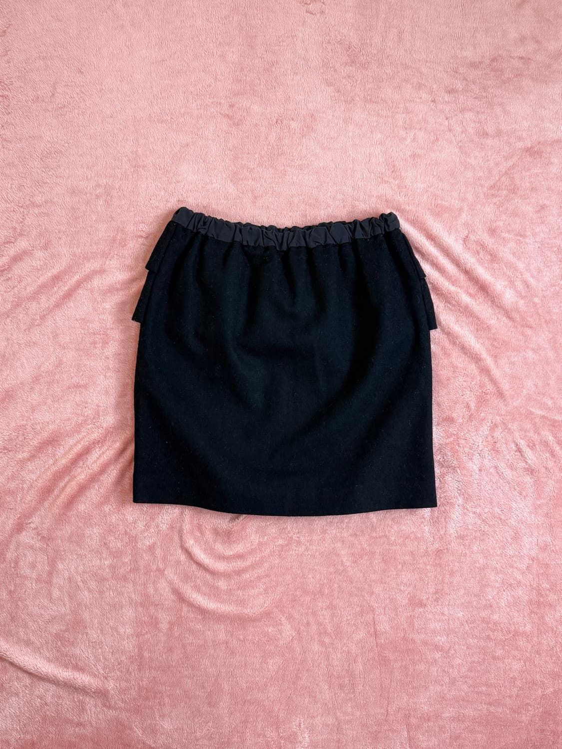 Kaon 레이어드 울 미니 스커트 (JPN) 상품이미지6