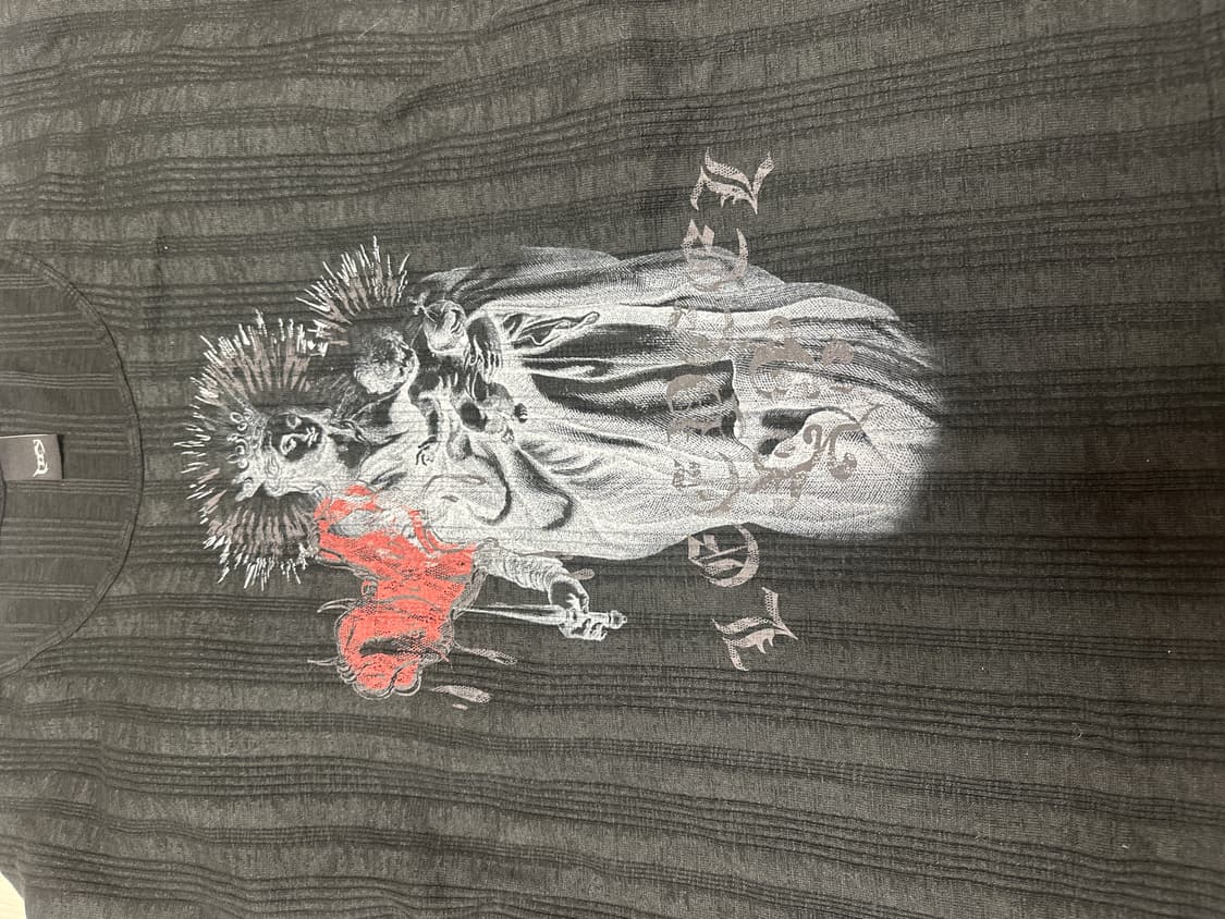 VINTAGE LAYERED OFF-SHOULDER TOP BLACK 상품이미지2