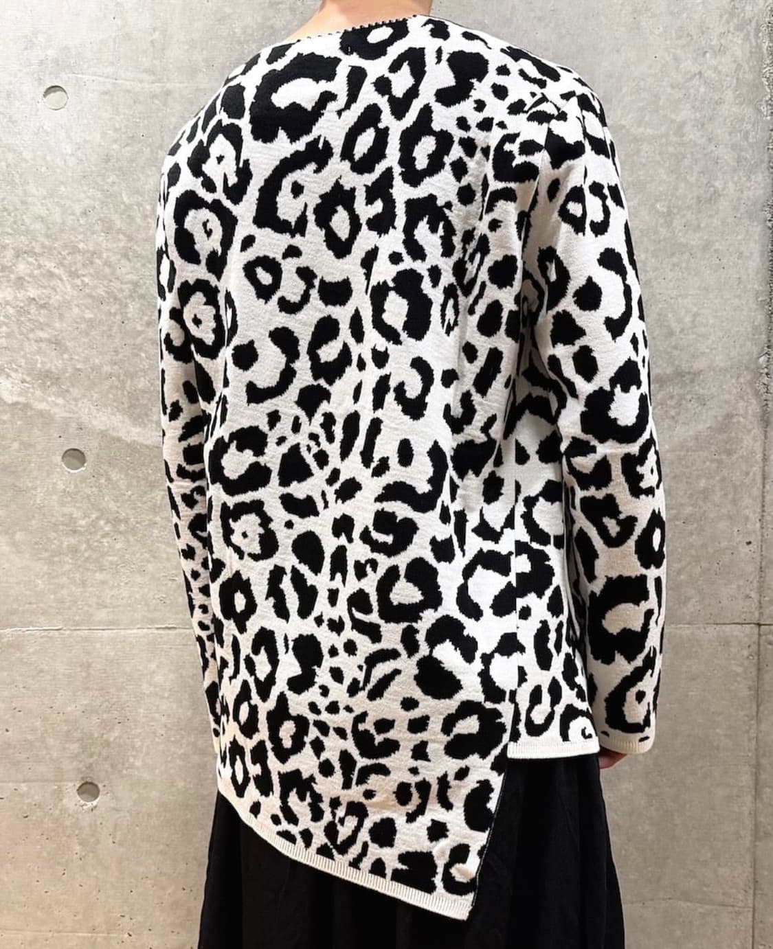 꼼데가르송 블랙 패턴 니트 스웨터 상품이미지4