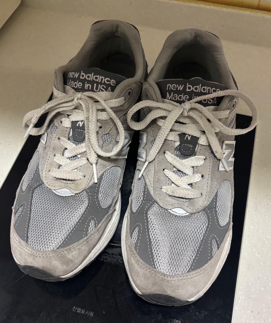 뉴발란스 993 그레이 Made in USA 스니커즈 275 상품이미지1