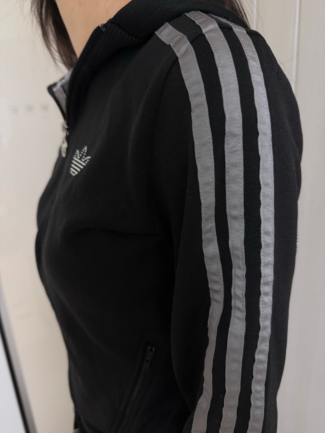 큐빅 로고 딱붙 아디다스 져지 상품이미지3