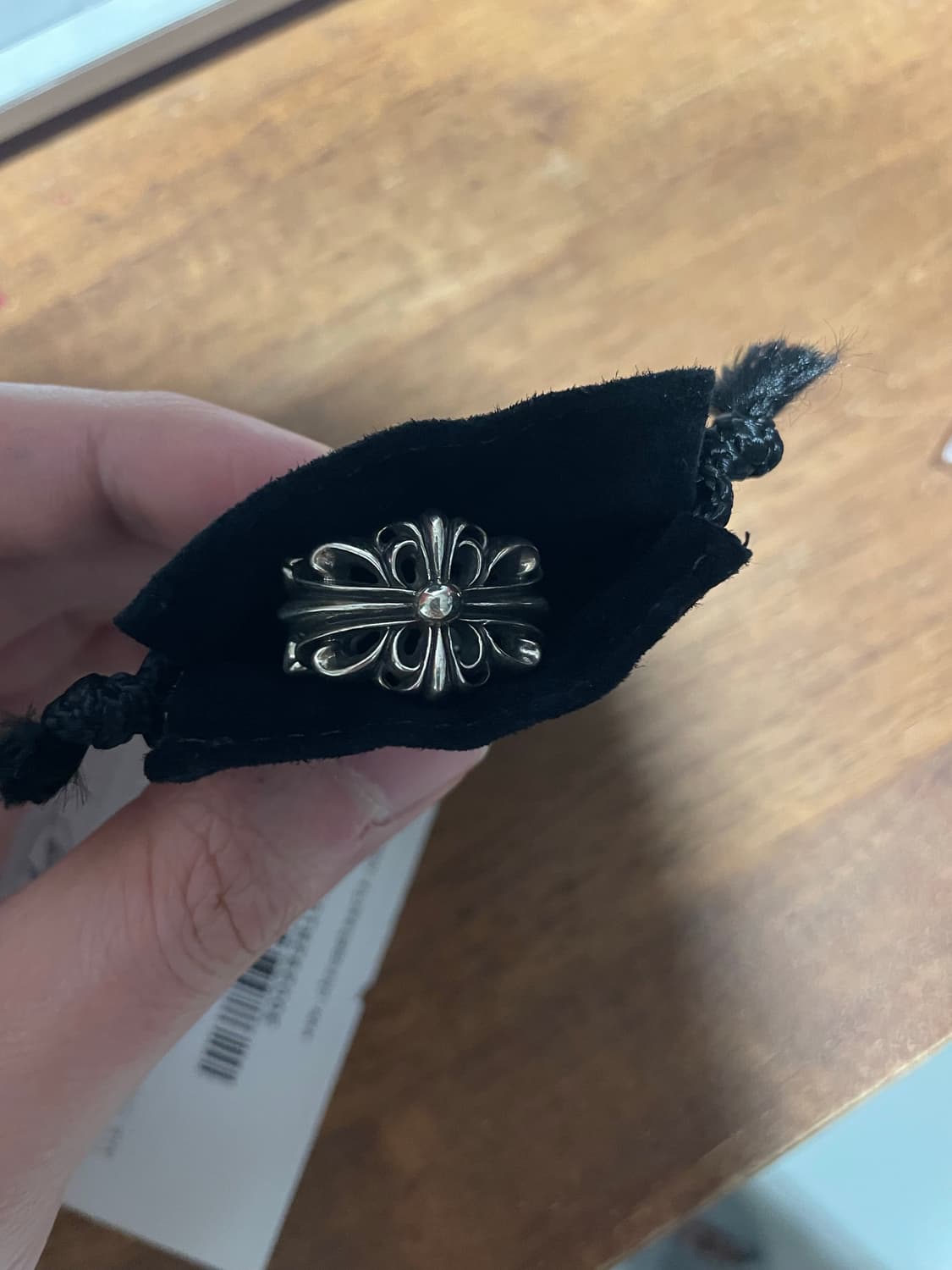 크롬하츠 더블 플로랄 링 us7.5 상품이미지1