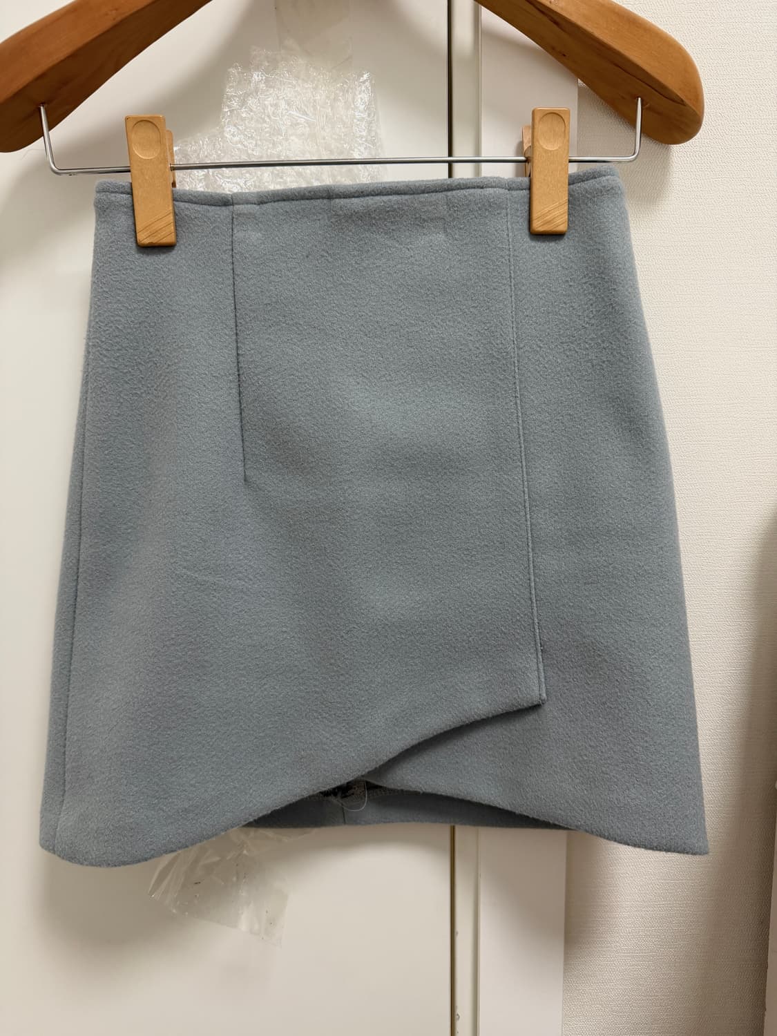 빈티지 자켓 투피스 스카이블루 스커트 상품이미지2