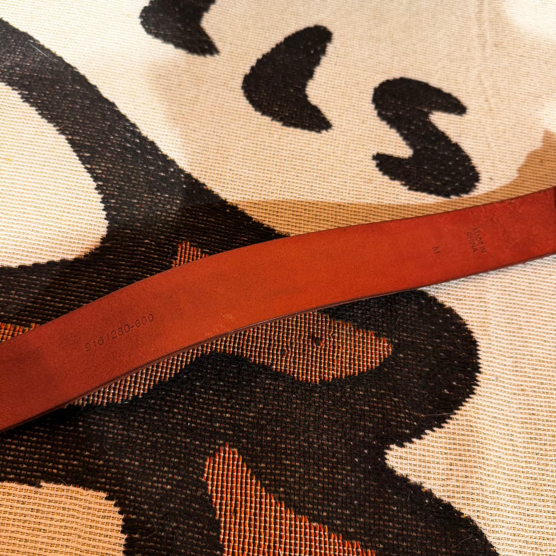 폴로랄프로렌 솔리드브라스 웨스턴 벨트 M 상품이미지3