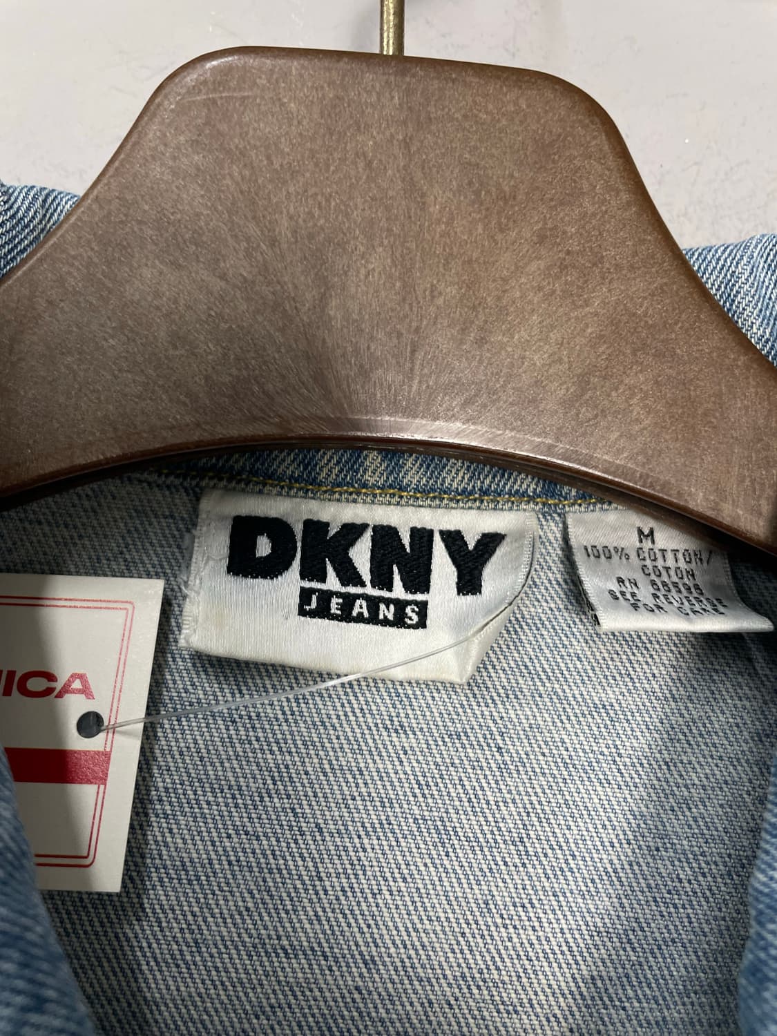 DNKY 빅로고 데님 트러커 자켓 H2113 상품이미지8