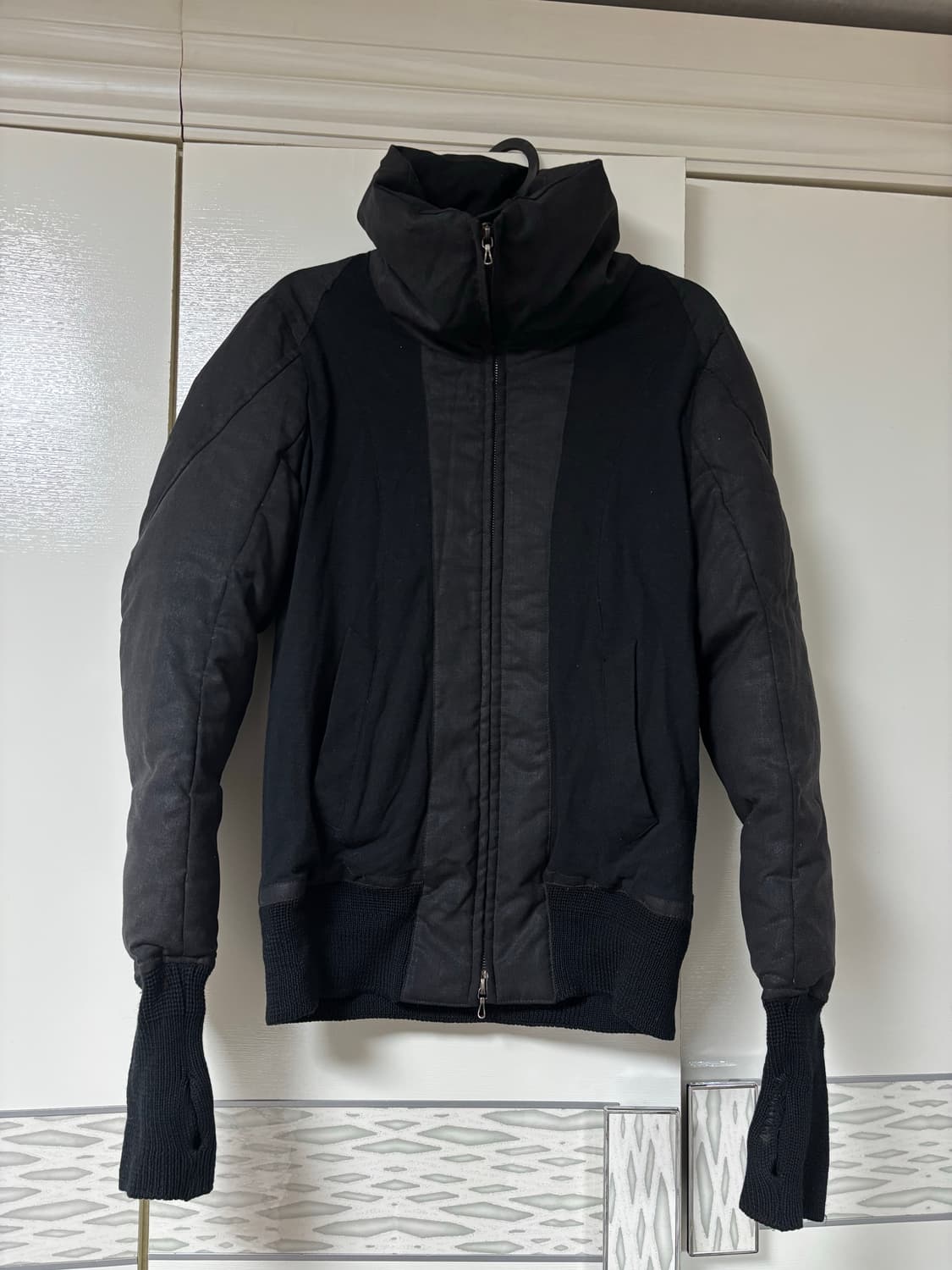 비리디안 하이넥 봄버 패딩 상품이미지1