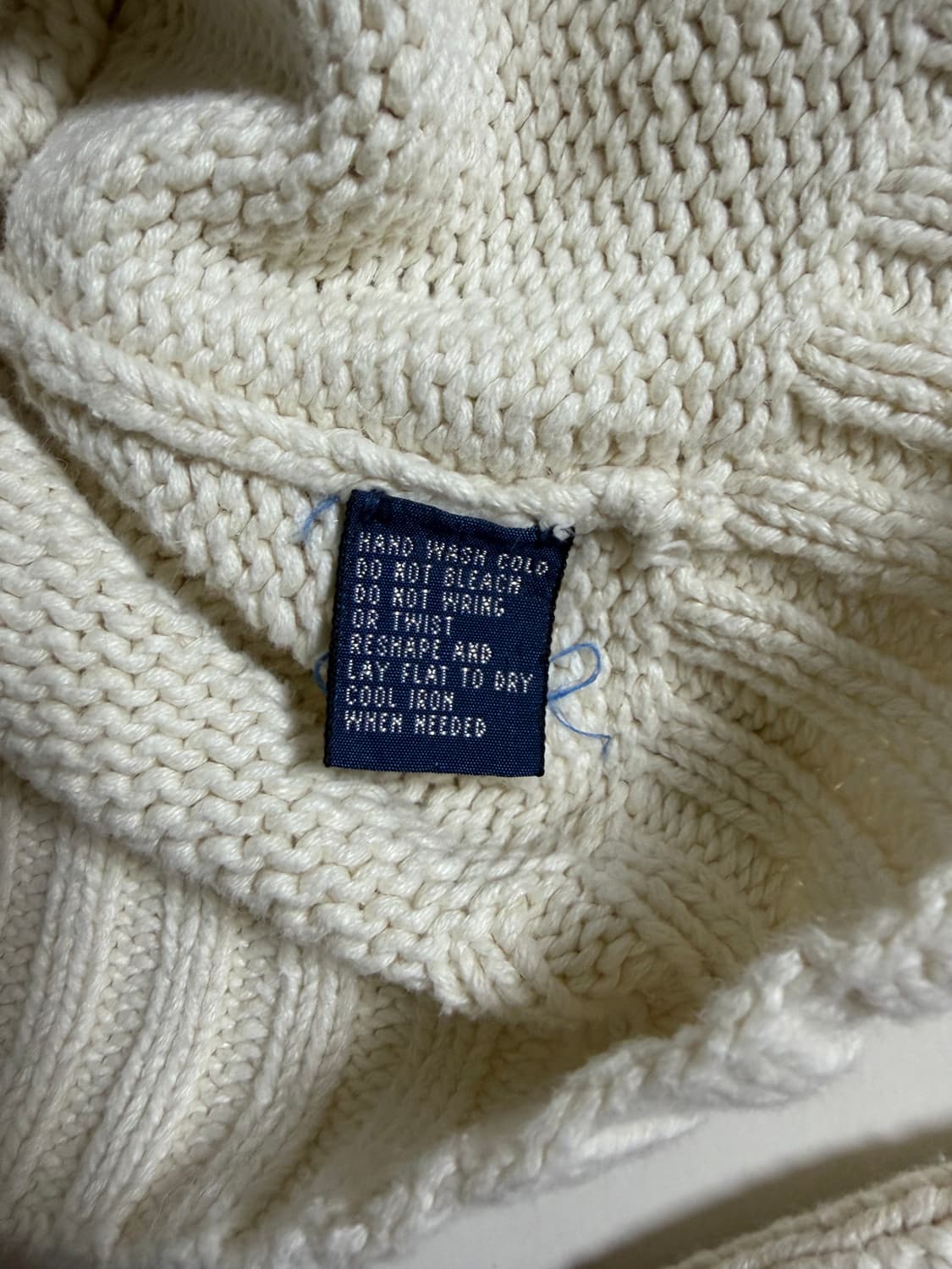 [ L ] 00s Polo dog hand knit (Rare) 상품이미지5