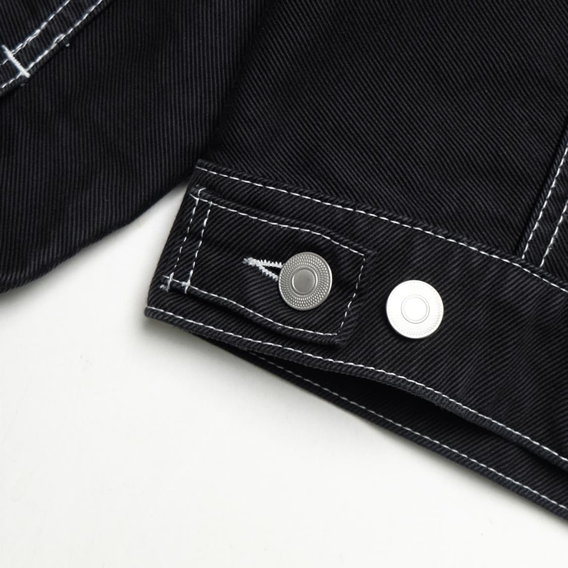 black denim 3rd trucker 상품이미지9