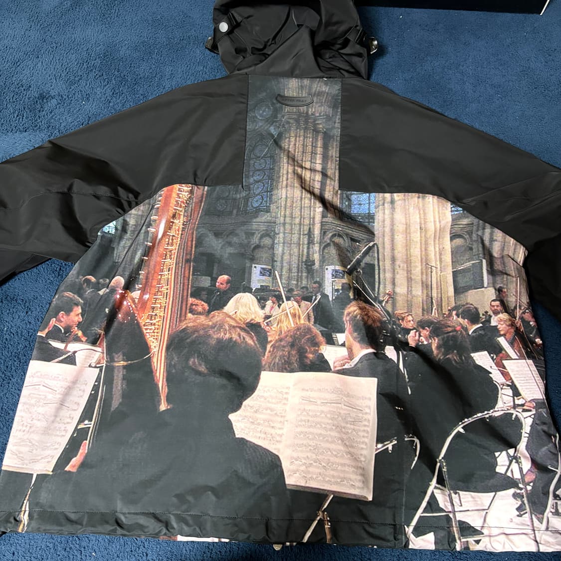 [L]애프터프레이 후디드 프린트 쉘파카 상품이미지4