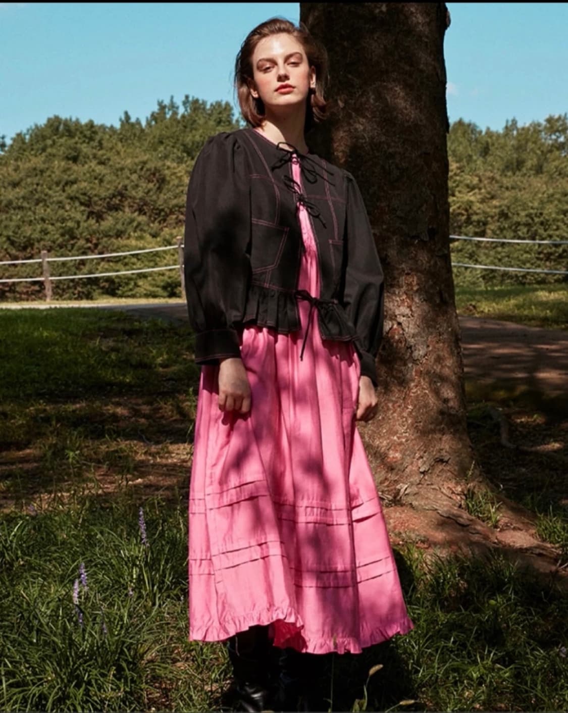 셀리테일즈 핑크 원피스 상품이미지3