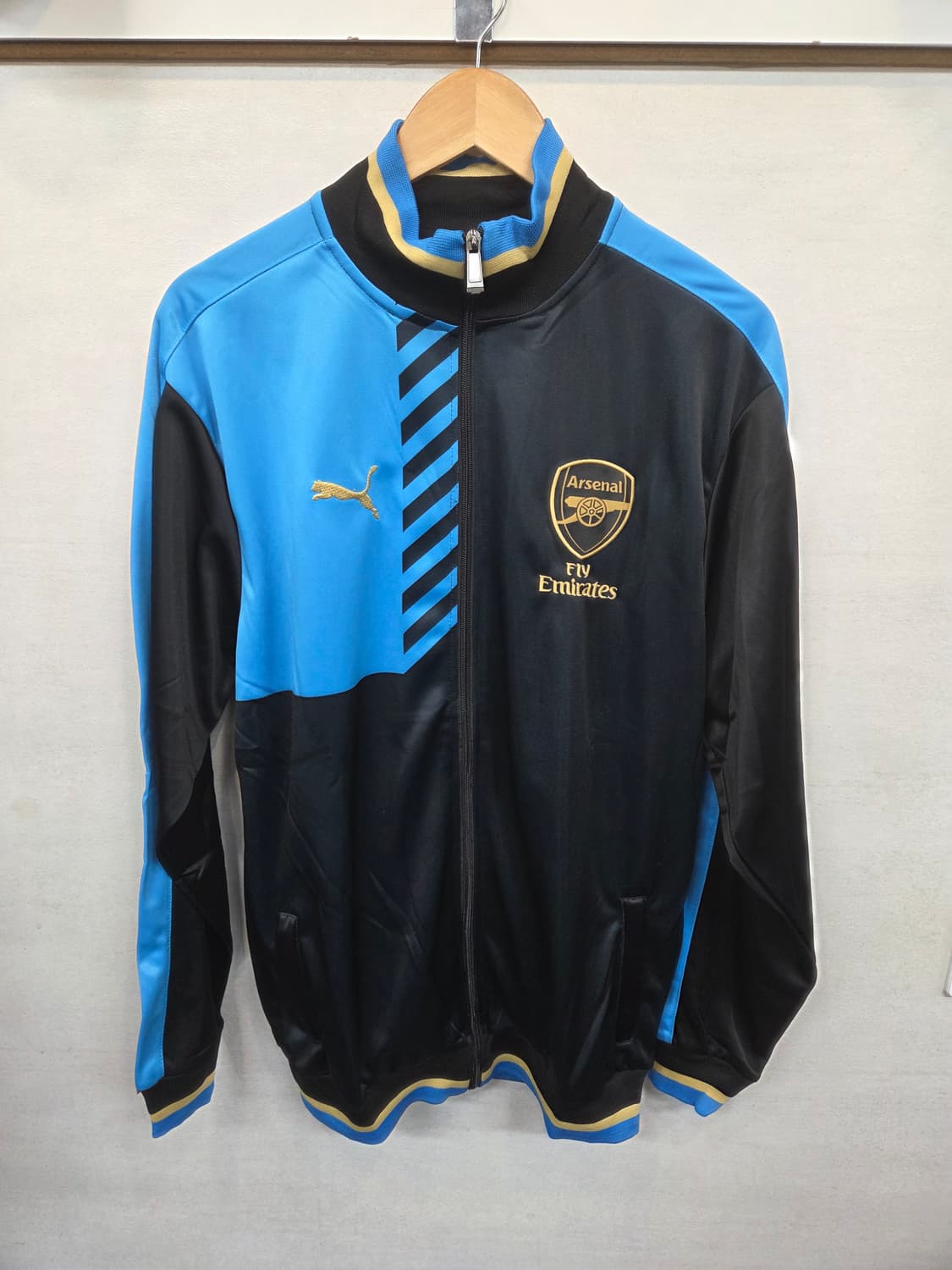 푸마 아스날 빈티지 올드스쿨 빅로고 약기모 트랙탑 져지 xl 상품이미지1