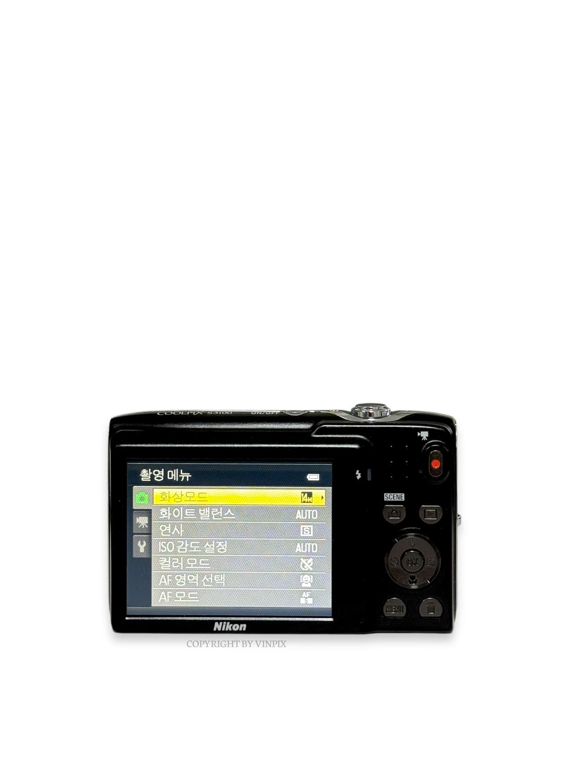 니콘 쿨픽스 s3100 빈티지 디지털 카메라 디카 상품이미지6