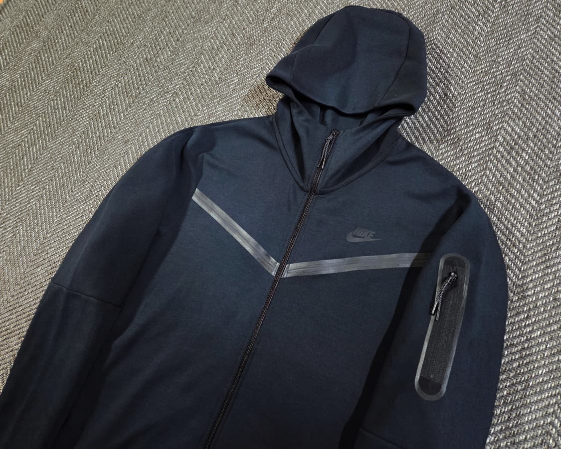 나이키 블랙 테크팩 풀집업 후드집업
 상품이미지4
