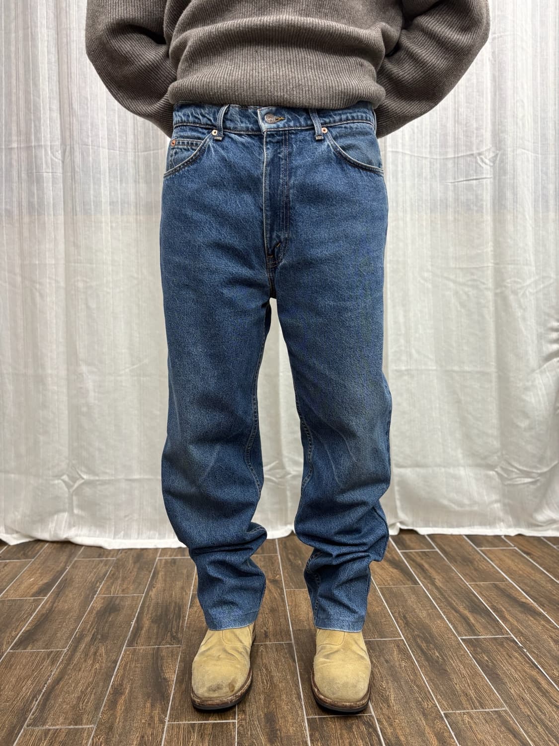 리바이스 220 클래식 빈티지 오렌지탭 데님 팬츠 상품이미지3