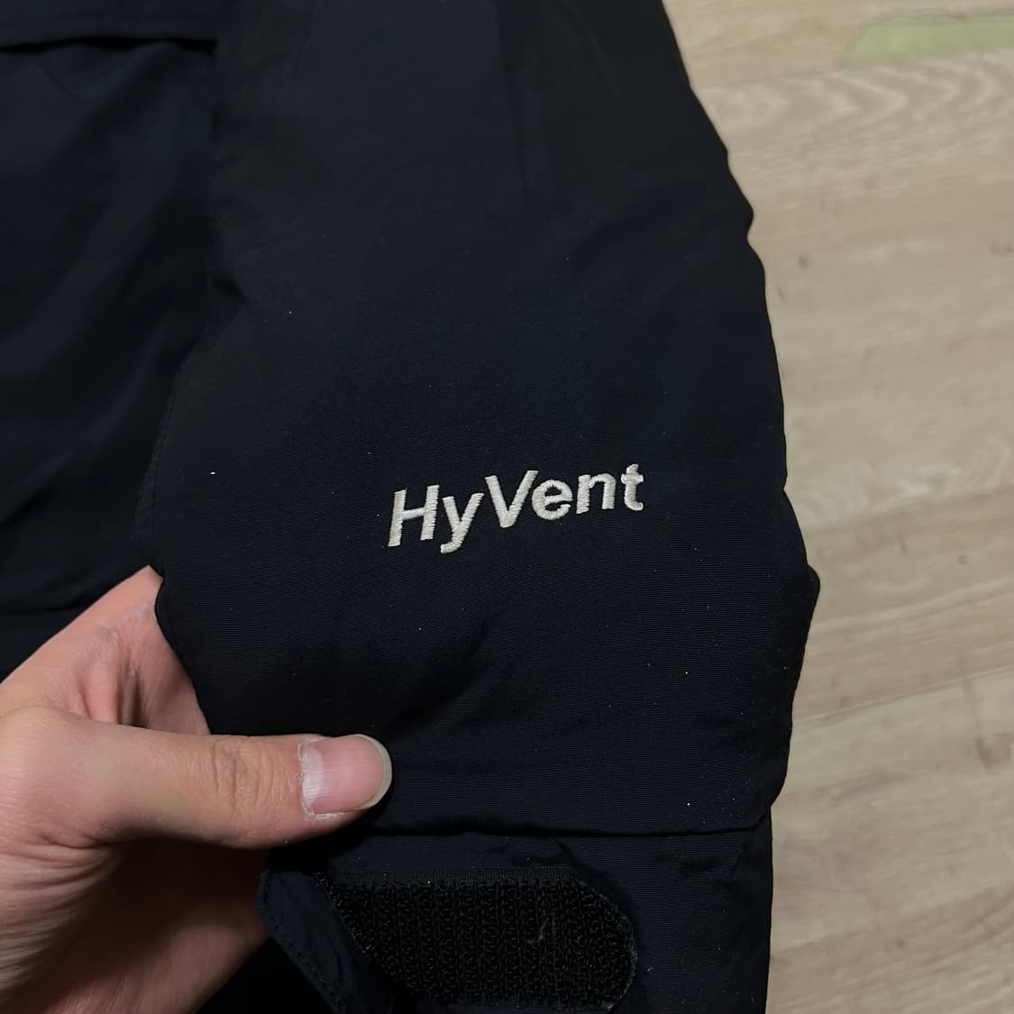 노스페이스 하이벤트 후드 패딩 점퍼 [블랙] XL/105 상품이미지4