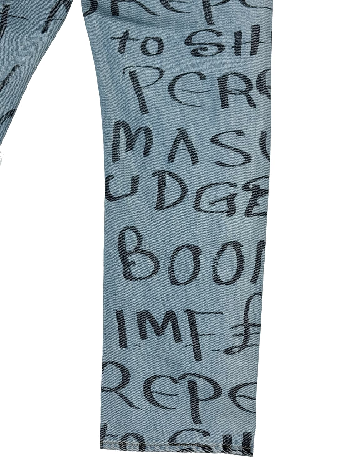 슈프림 블랙 아크 레귤러 진 블루 상품이미지7