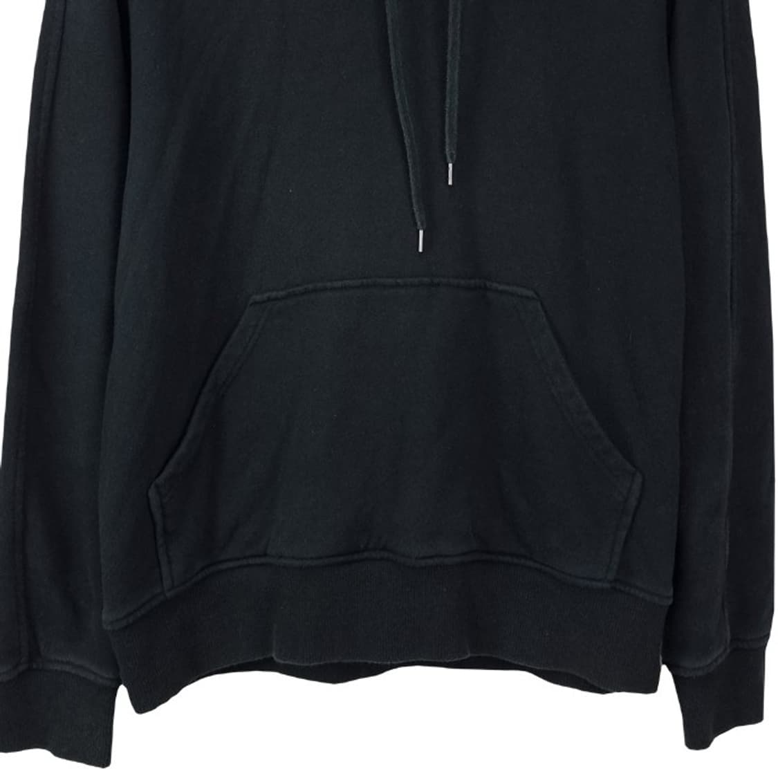 요지야마모토 S'YTE 뒷판 프린팅 후드티 블랙 P01169 상품이미지5