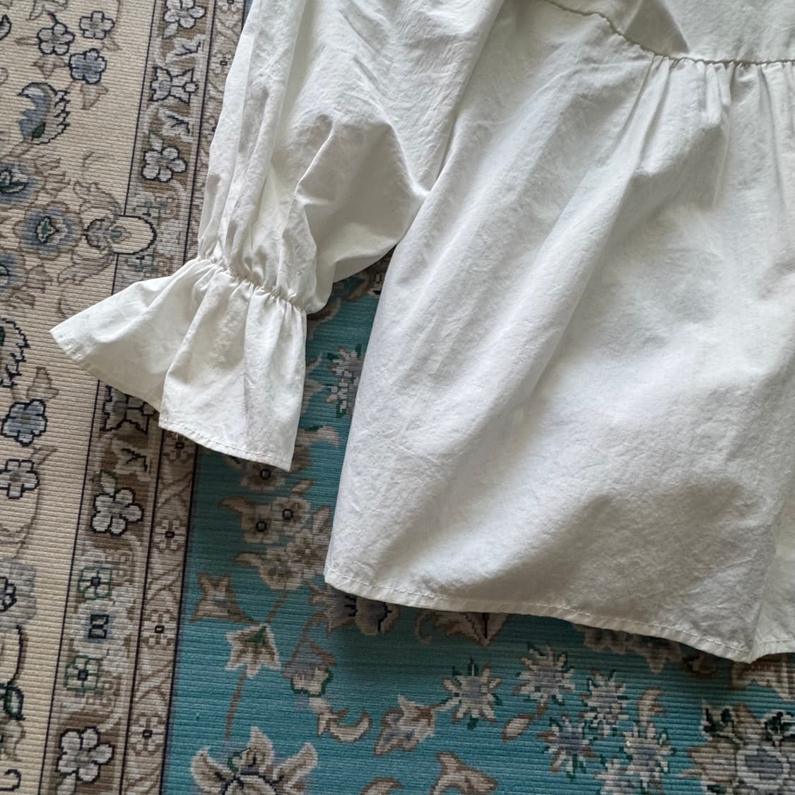 화이트 레이스 러블리 블라우스 상품이미지7