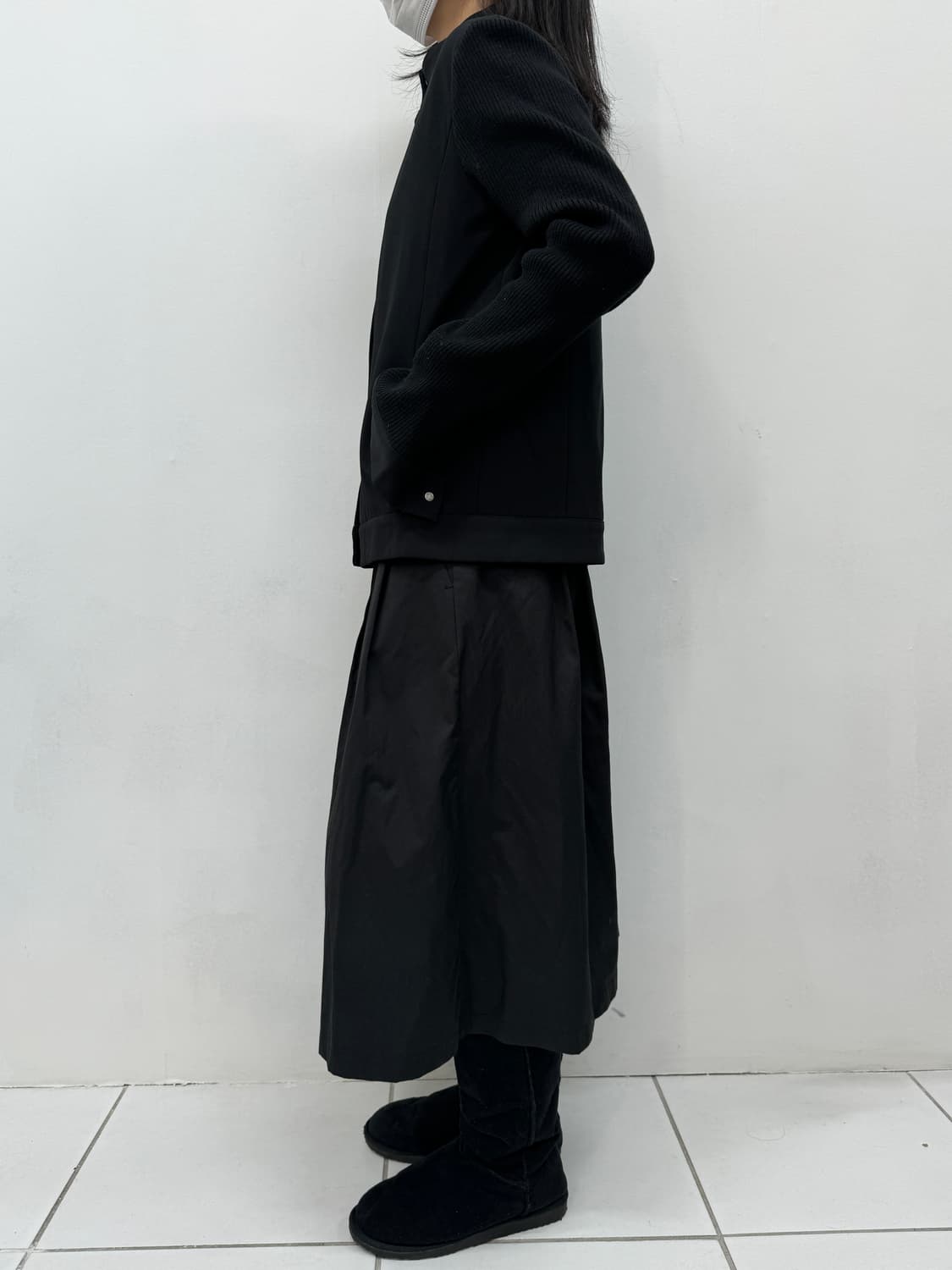 knit detail zipup 상품이미지3