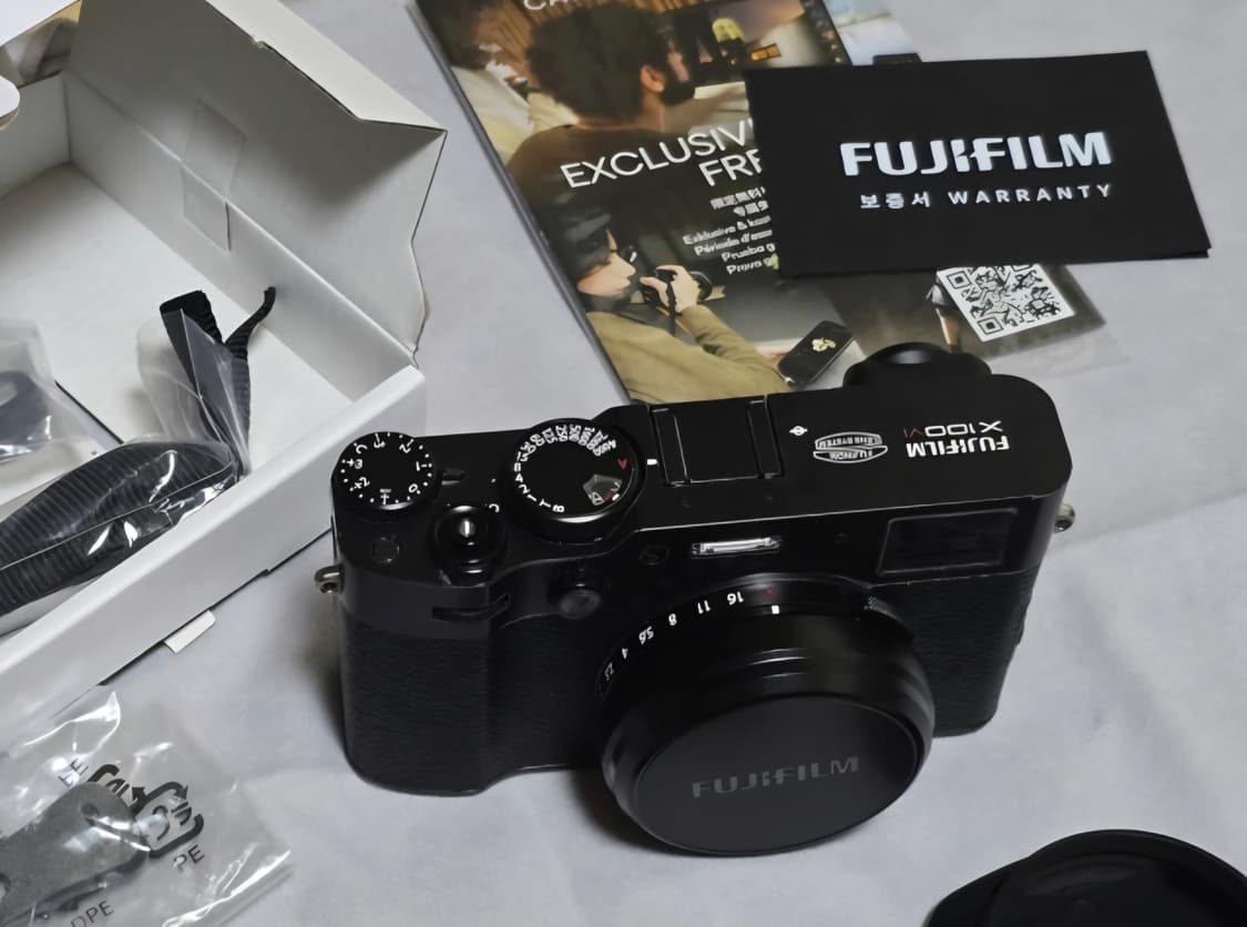 후지필름 X100VI 블랙 풀박스 상품이미지5