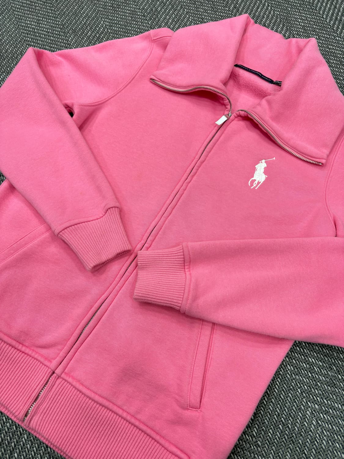 폴로랄프로렌 후드집업 핑크m 상품이미지4