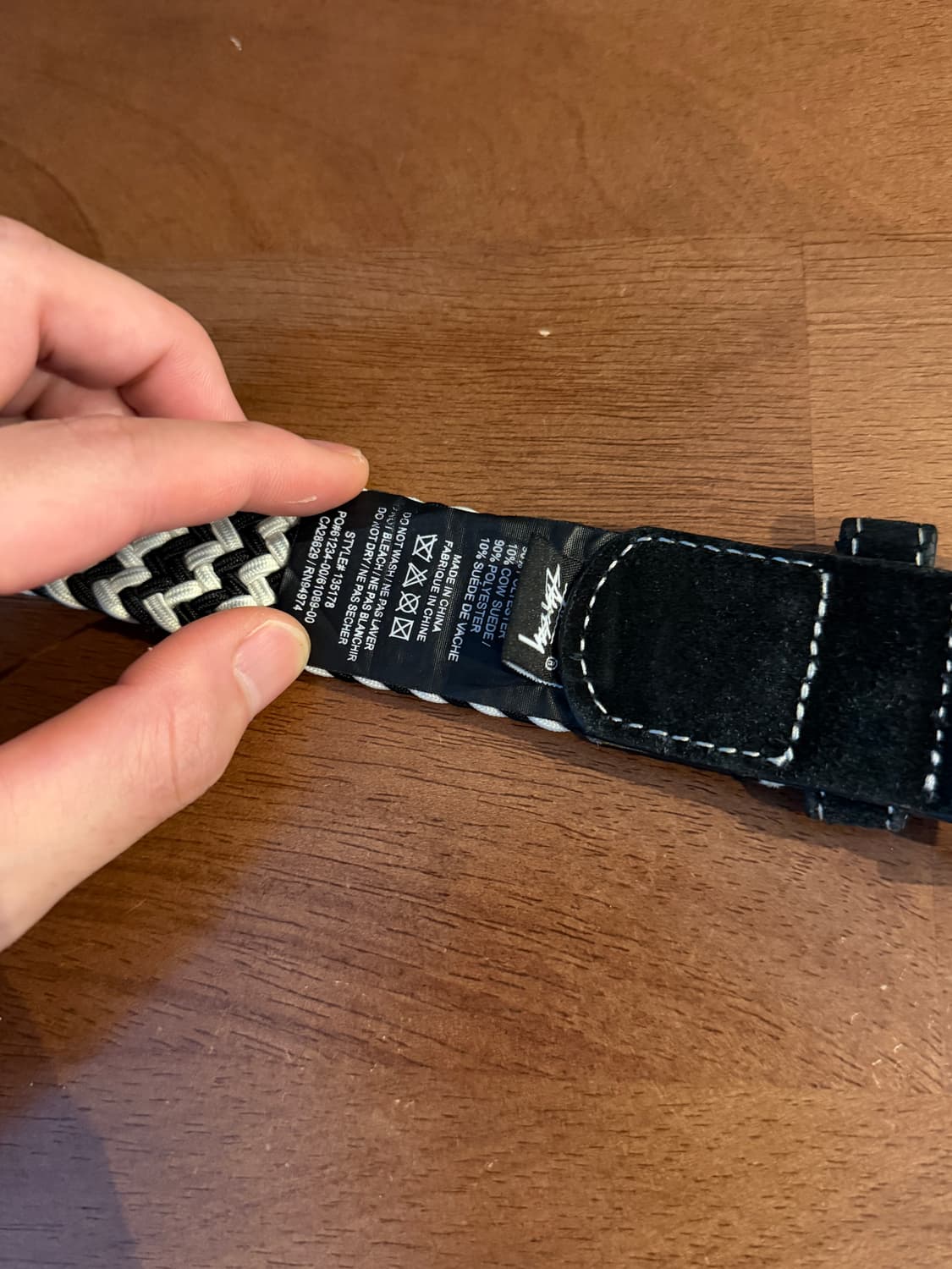 stussy 스투시 우븐코드 벨트 상품이미지5