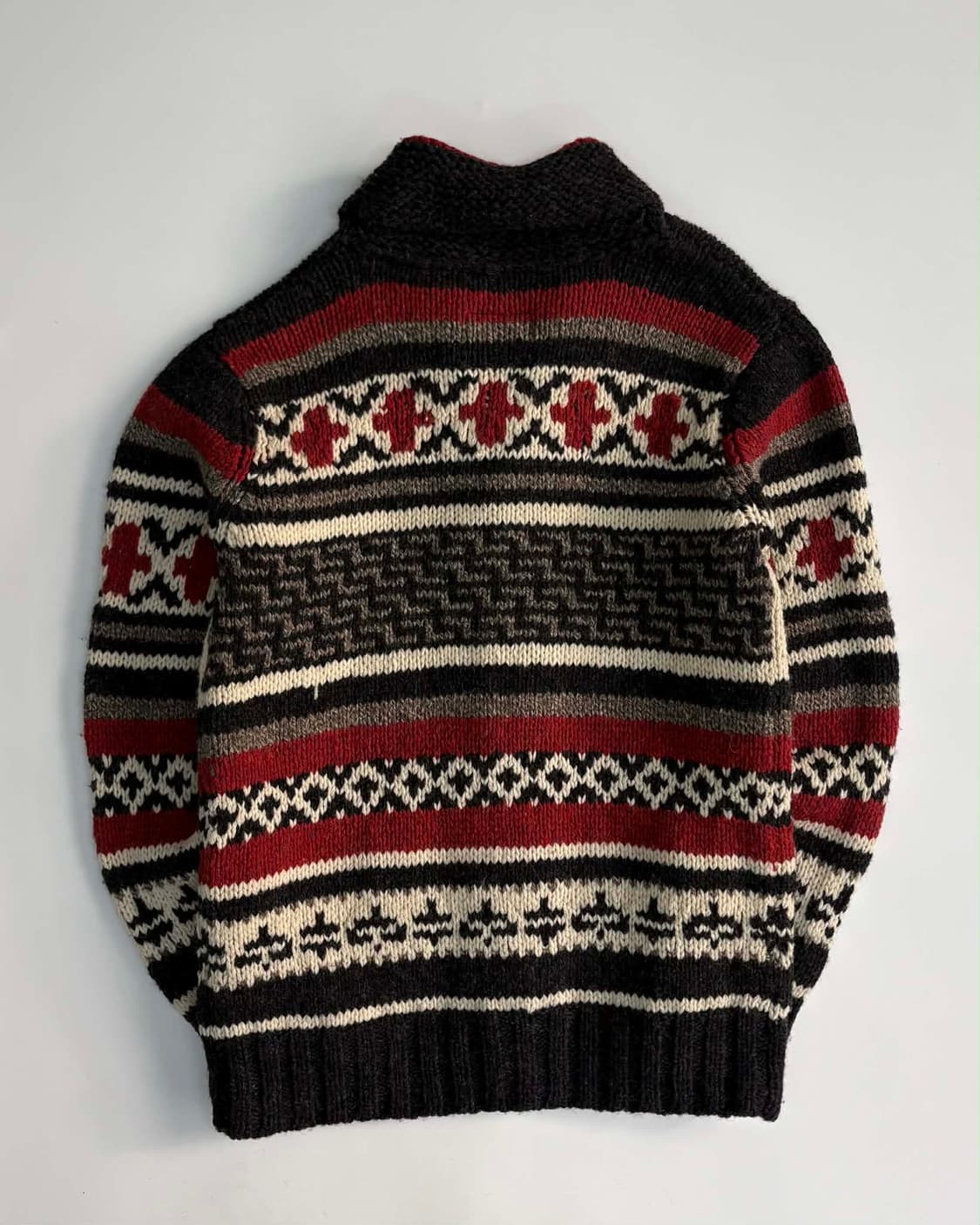 [M] 빔즈 노르딕 니트 스웨터 가디건 상품이미지2