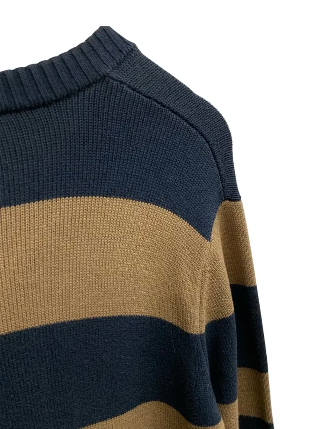 라코스테 스트라이프 브이넥 니트 95 상품이미지6