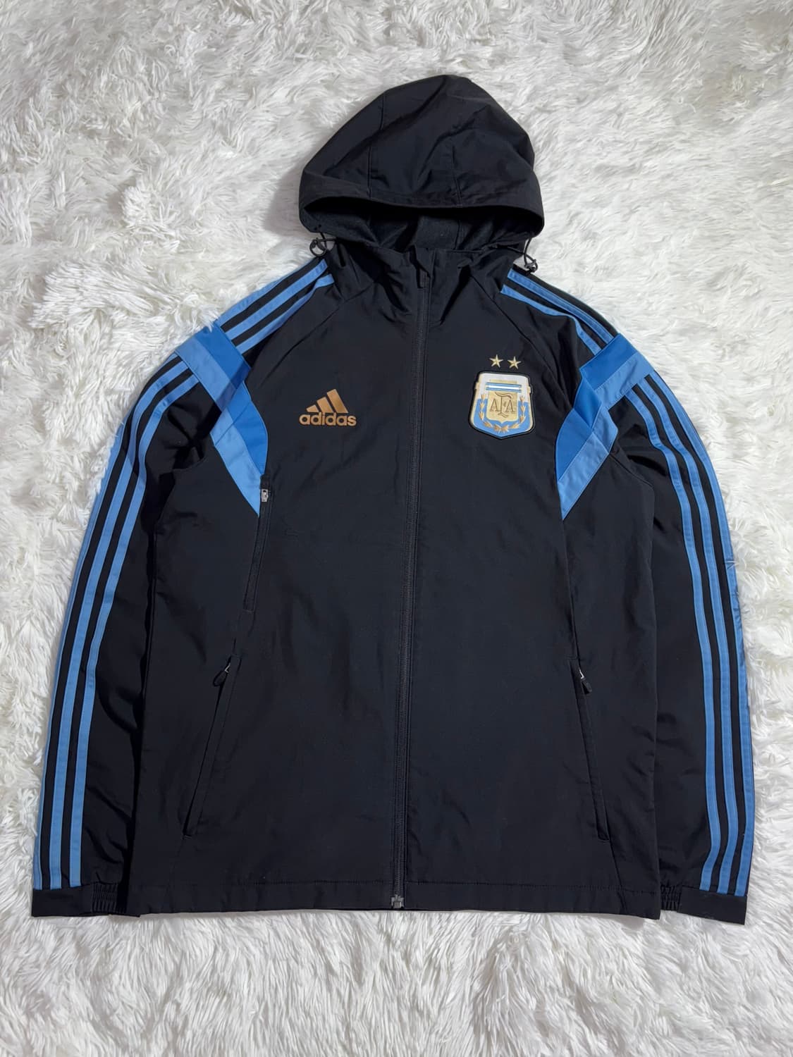 아디다스 아르헨티나 삼선 후디 바람막이  상품이미지3