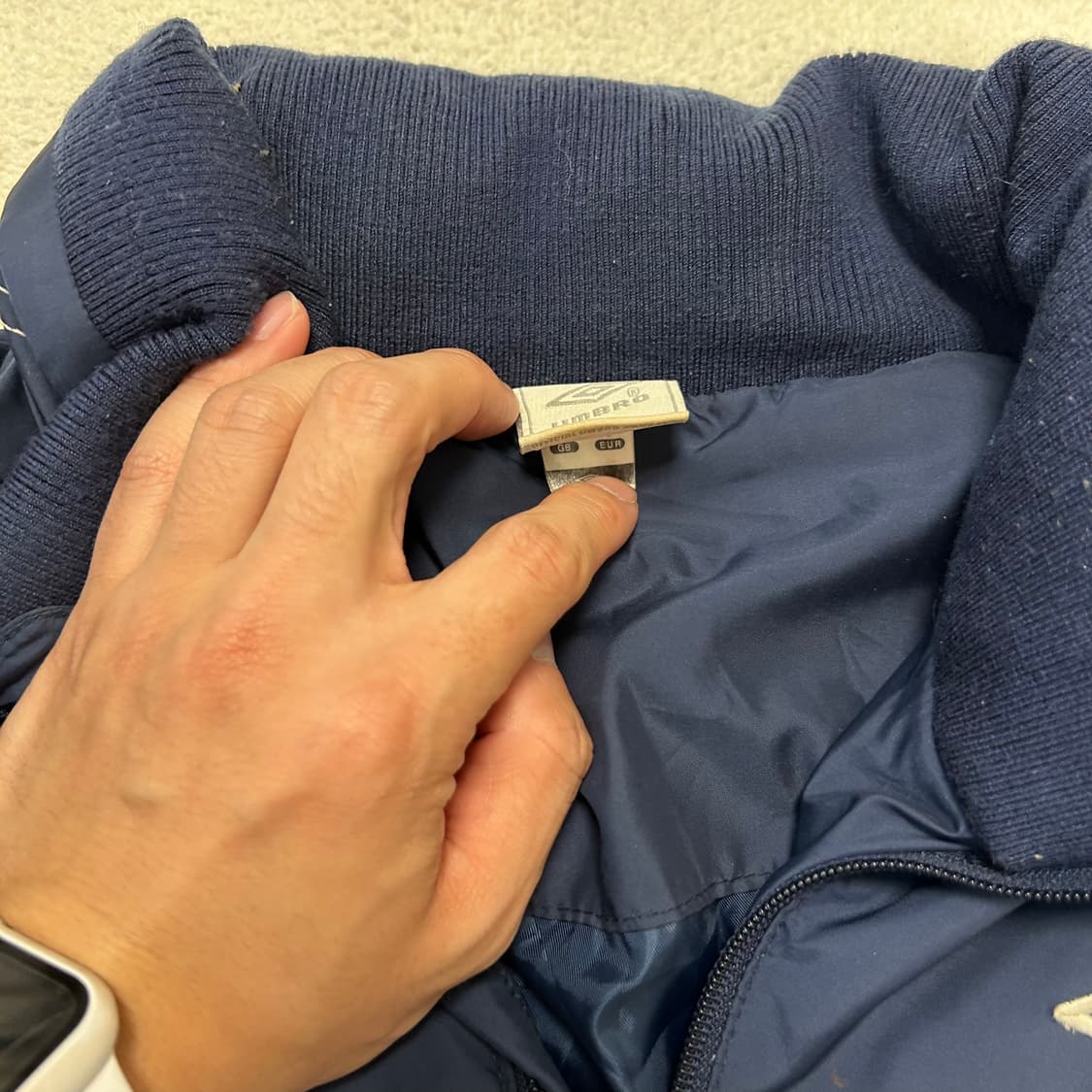 Umbro Navy Jumper 상품이미지6