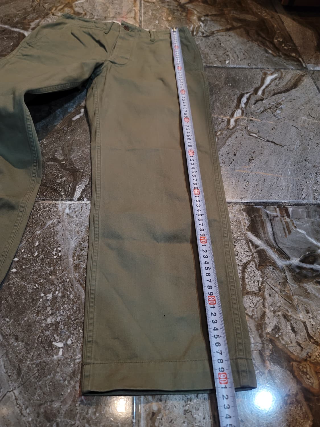 웨어하우스 덕디거 올리브 치노팬츠  상품이미지7