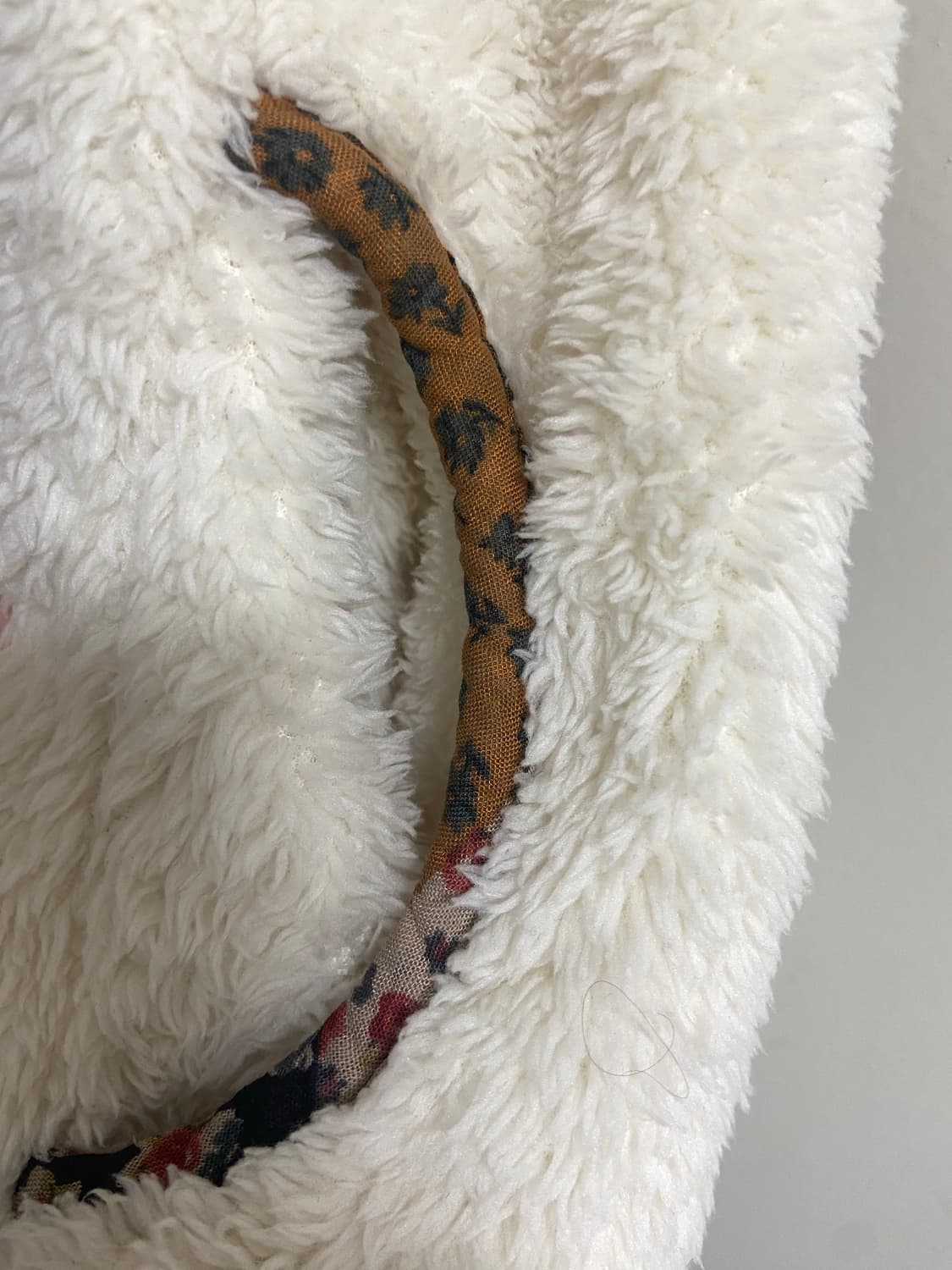 모리 양털 패치 조끼 베스트 상품이미지3