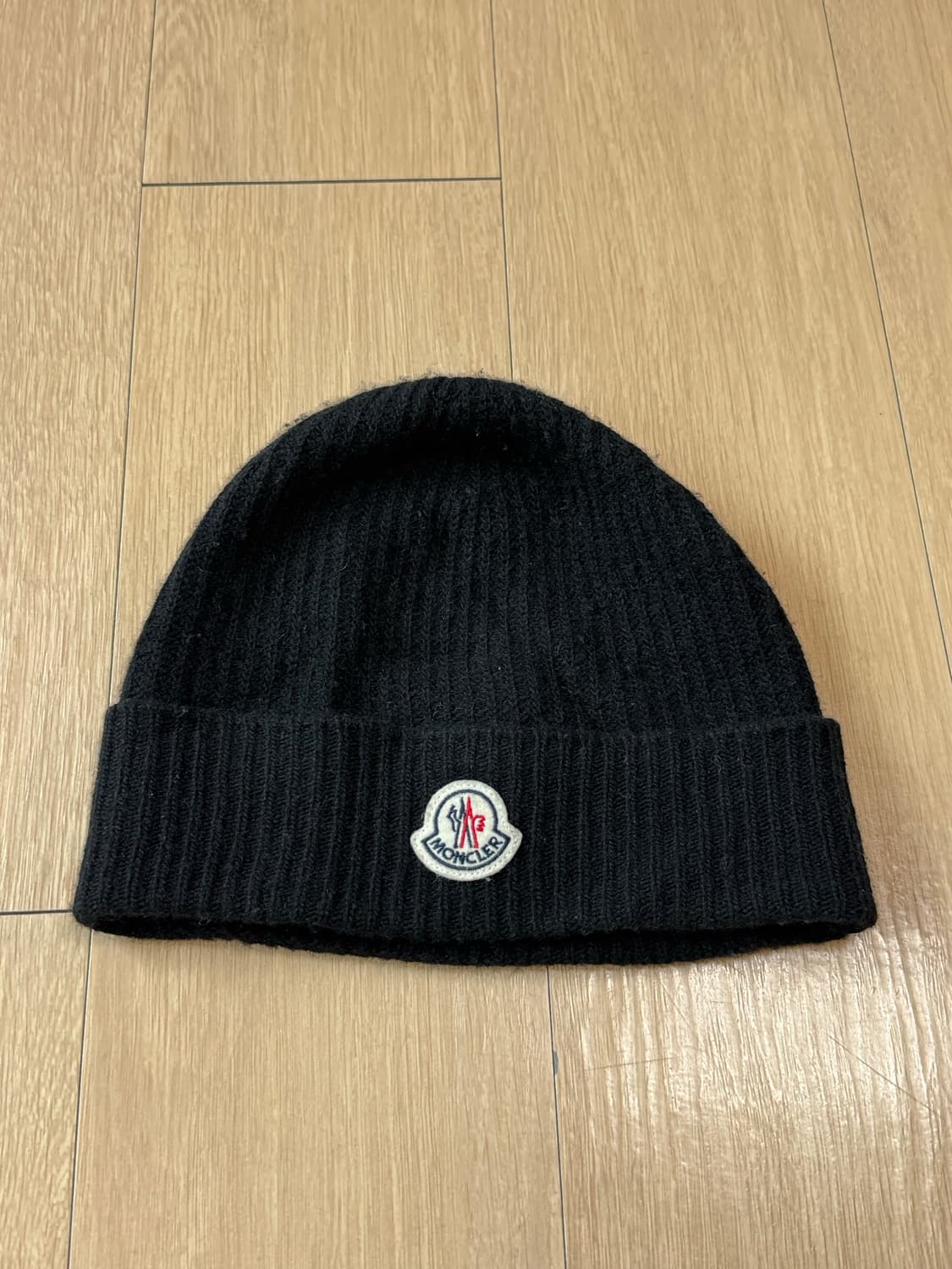 [OS] 몽클레르 울 & 캐시미어 비니 블랙 상품이미지2