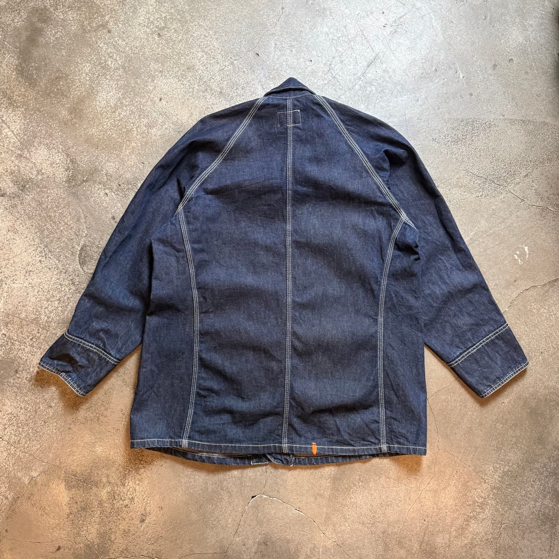 블루클린 오버롤 데님 커버올 자켓 상품이미지3