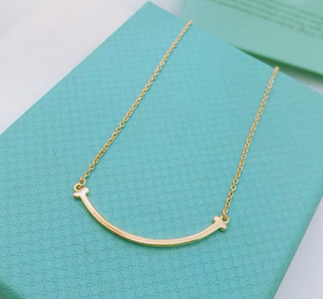 티파니앤코 스마일 팬던트 목걸이 골드 상품이미지4