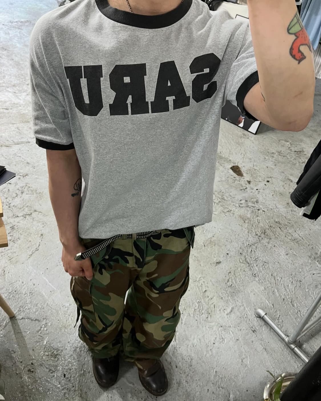 Santastic! x Champion ringer tee 🇲🇽 상품이미지1