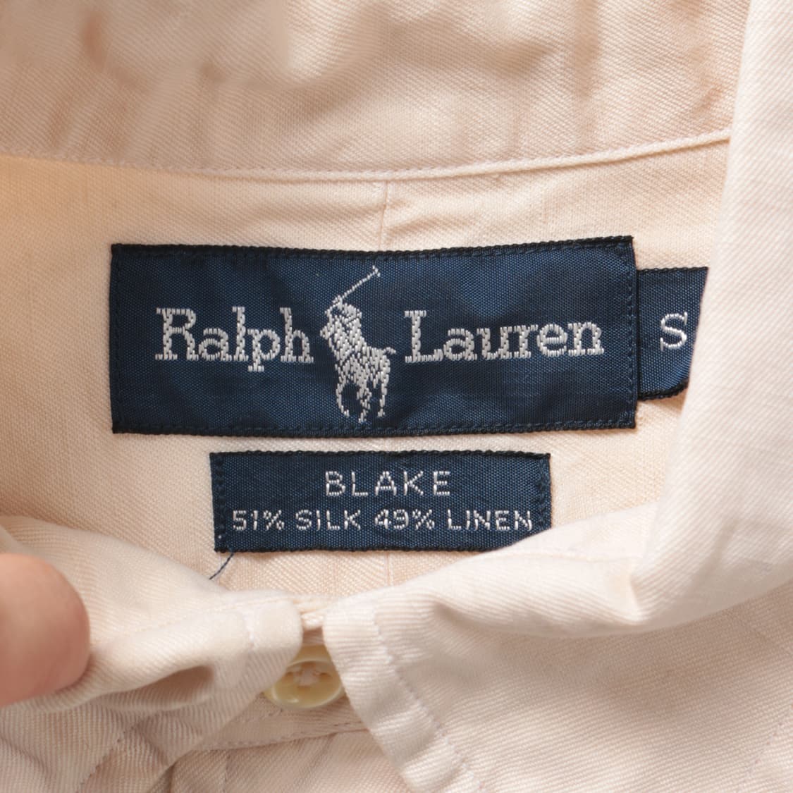 폴로 실크&리넨 셔츠   상품이미지8