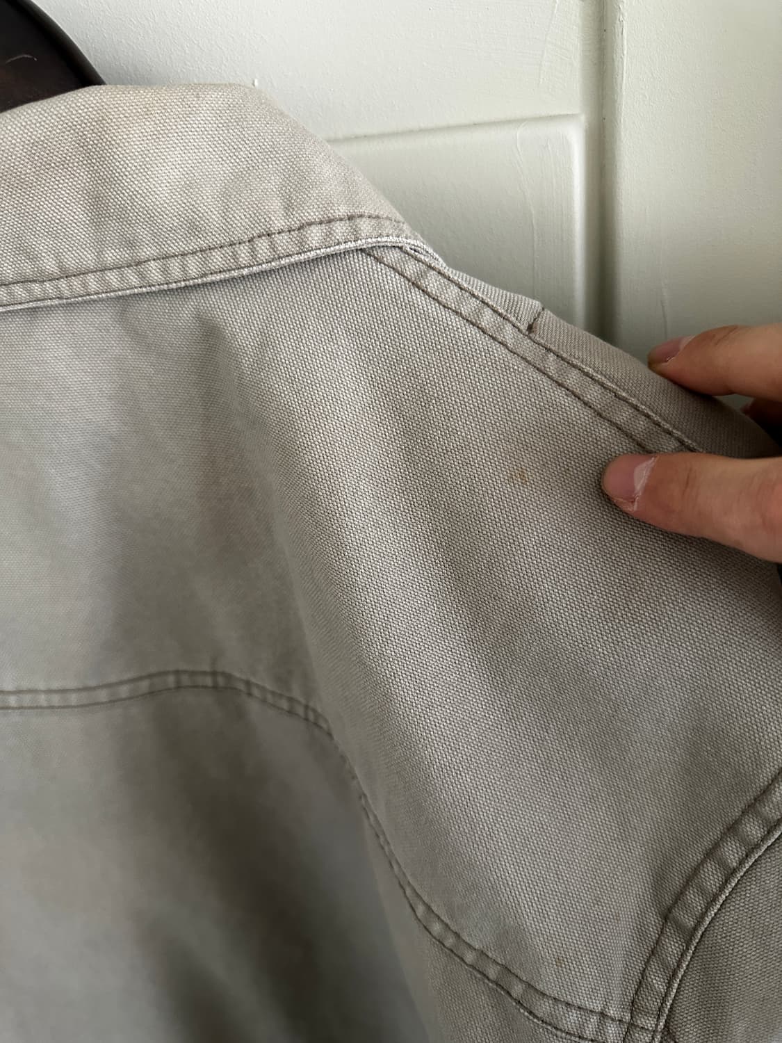 WOOLRICH 블랭킷 라이닝 캔버스 초어 자켓 상품이미지6