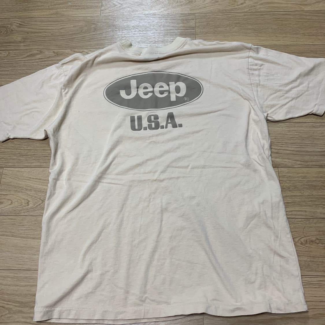 L)일본 Jeep 90's 싱글스티치 한국산 반팔 상품이미지1
